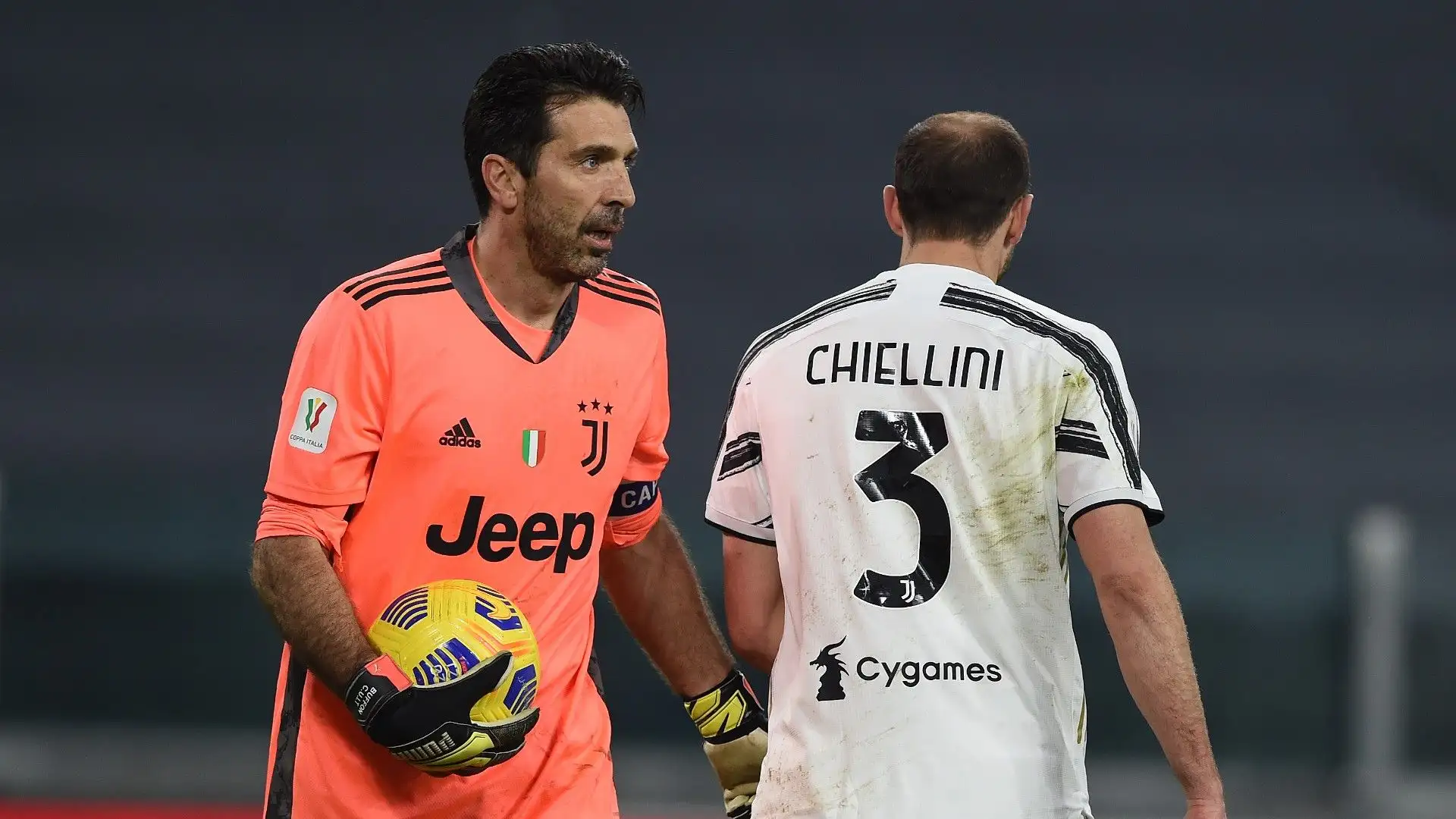 Gianluigi Buffon e Giorgio Chiellini