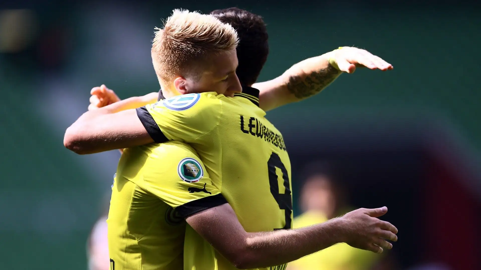 Marco Reus e Robert Lewandowski