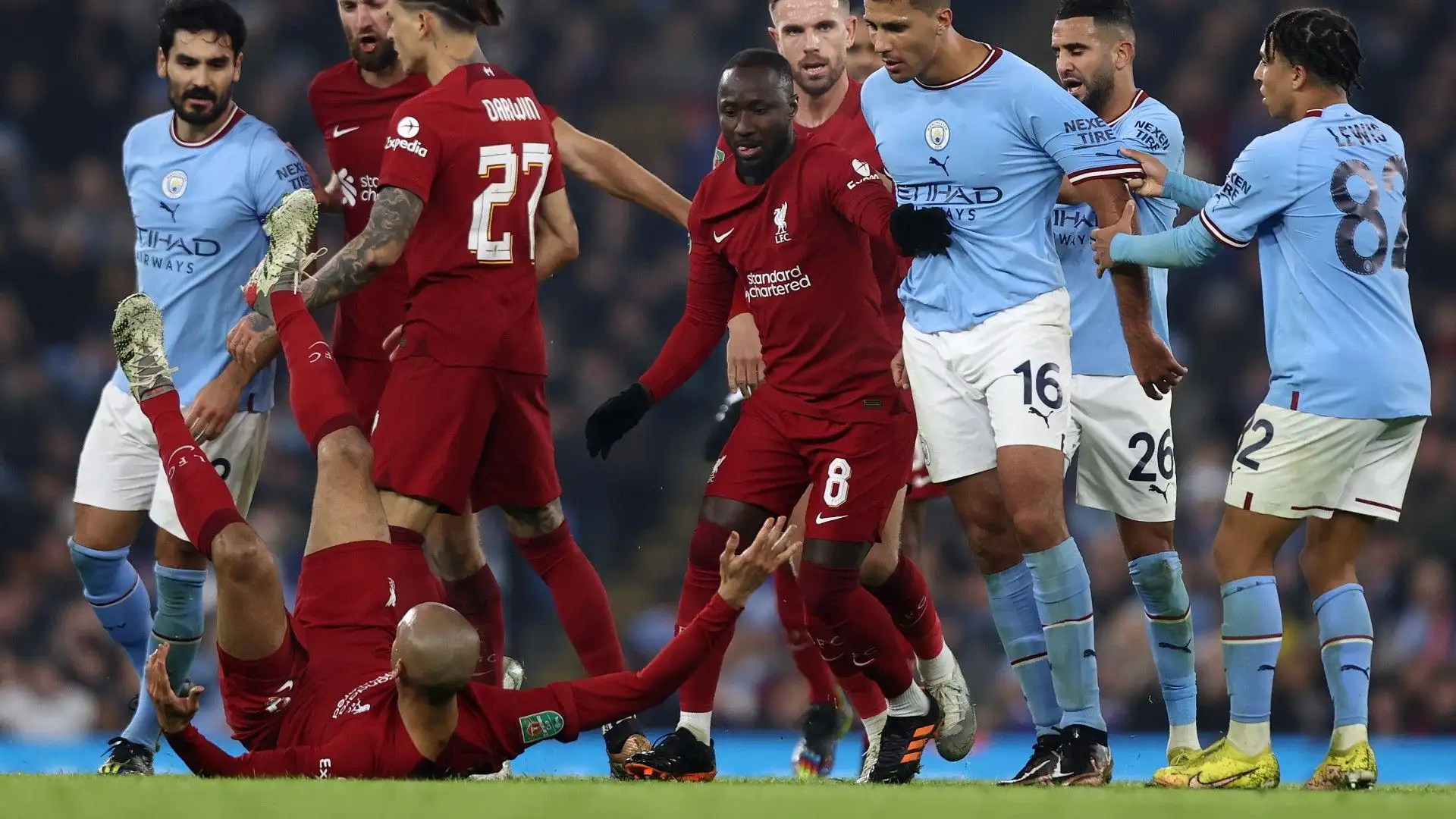 Altissima tensione in Carabao Cup