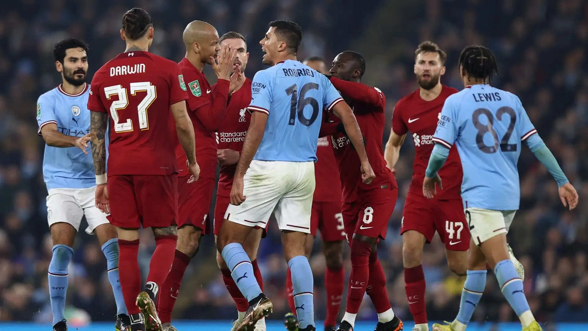 Il calciatore del Manchester City non l'ha presa bene 