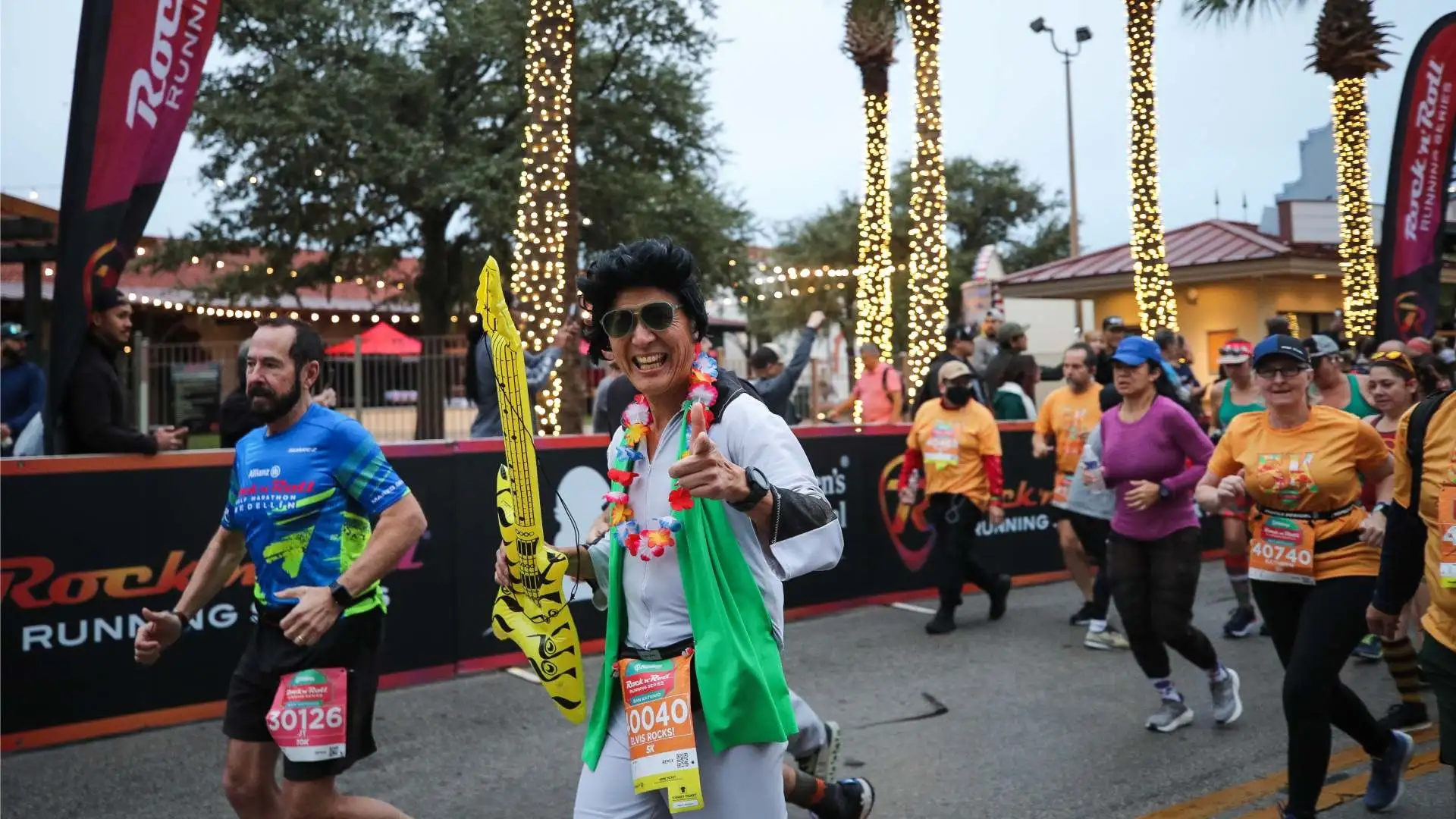 Maratoneti a tempo di rock a San Antonio