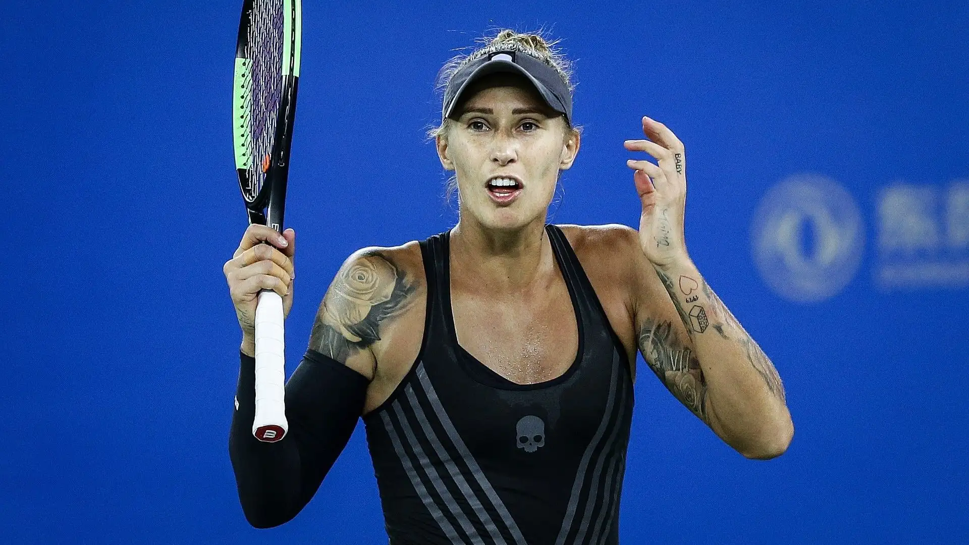 La tennista è nata a Maribor, in Slovenia