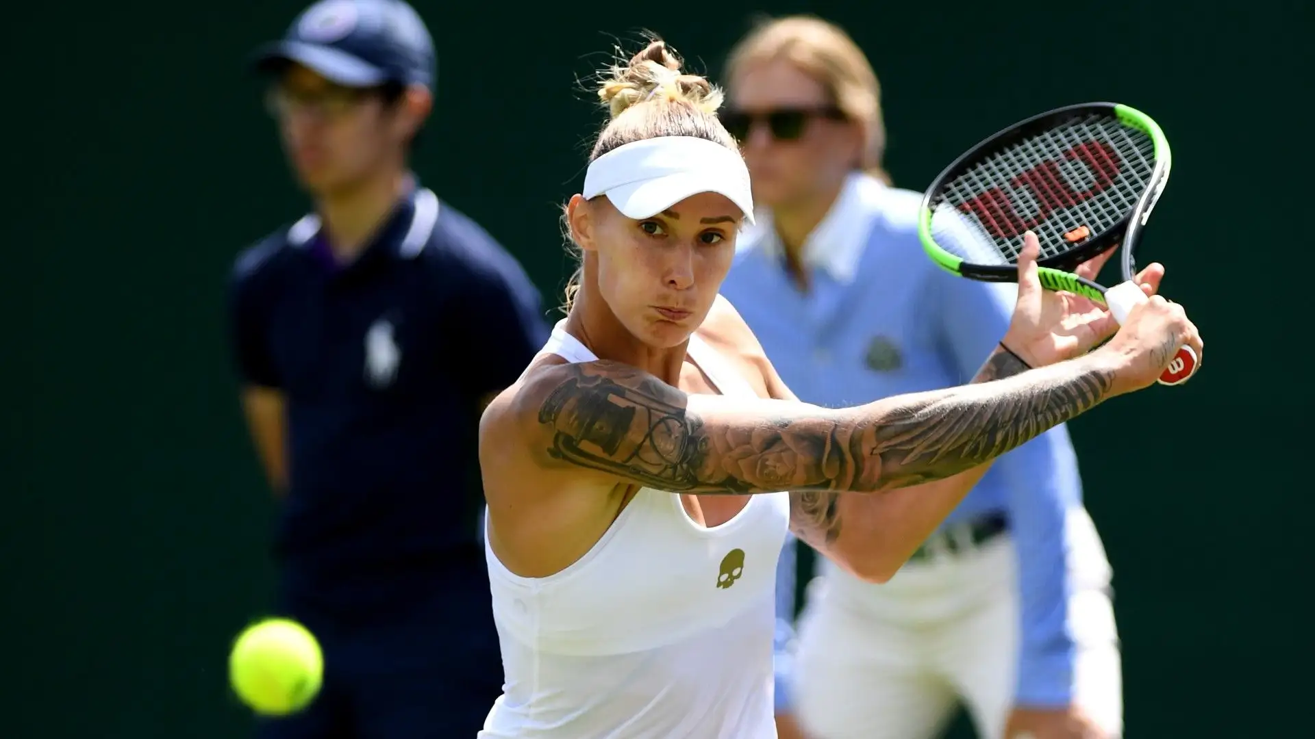 Polona si ispira alla tennista Justine Henin