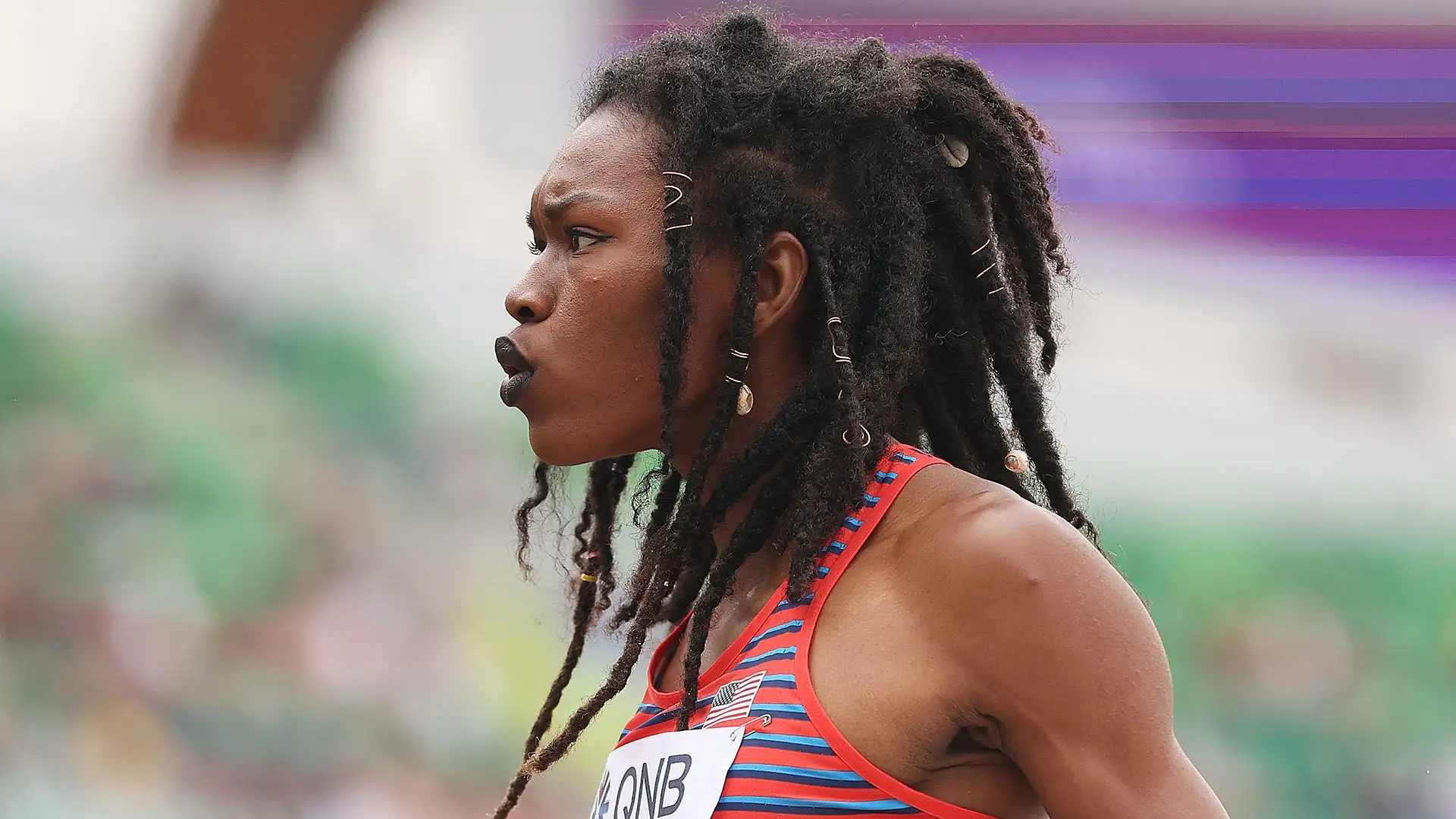 Tori Franklin è una triplista statunitense, detiene il record nazionale indoor di specialità