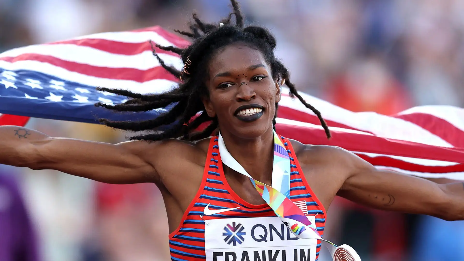 Tori Franklin è una triplista statunitense, detiene il record nazionale indoor di specialità