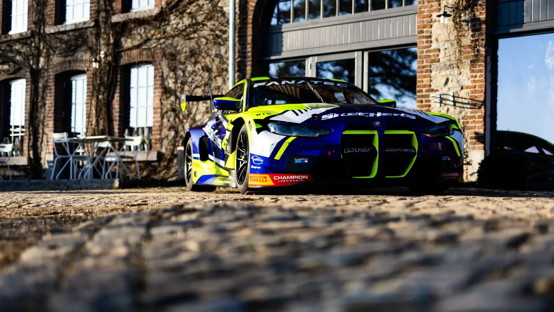 La nuova auto numero 46 ha una livrea nera, biance e blu, con inserti giallo-fluo, il colore simbolo del Dottore (Photo Credits: Brecht Decancq)