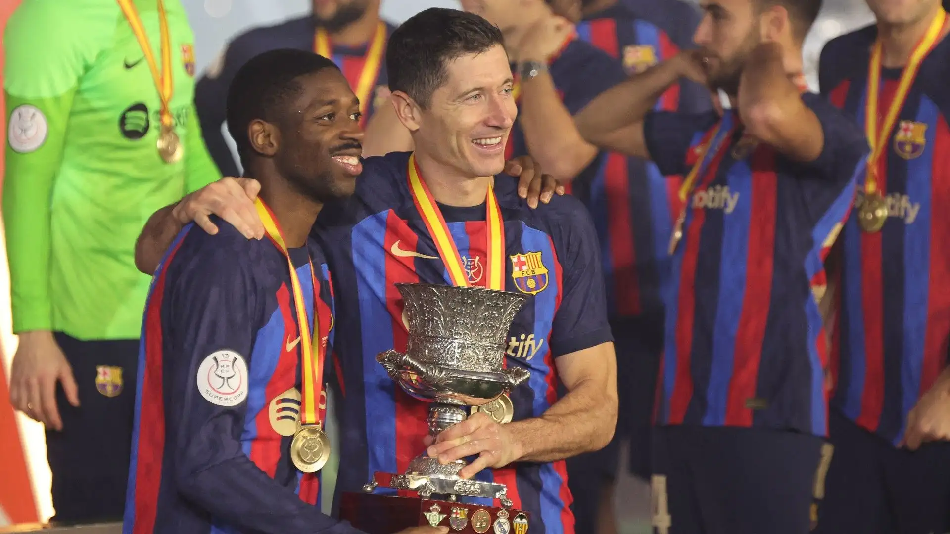 La squadra di Xavi ha conquistato la Supercoppa di Spagna