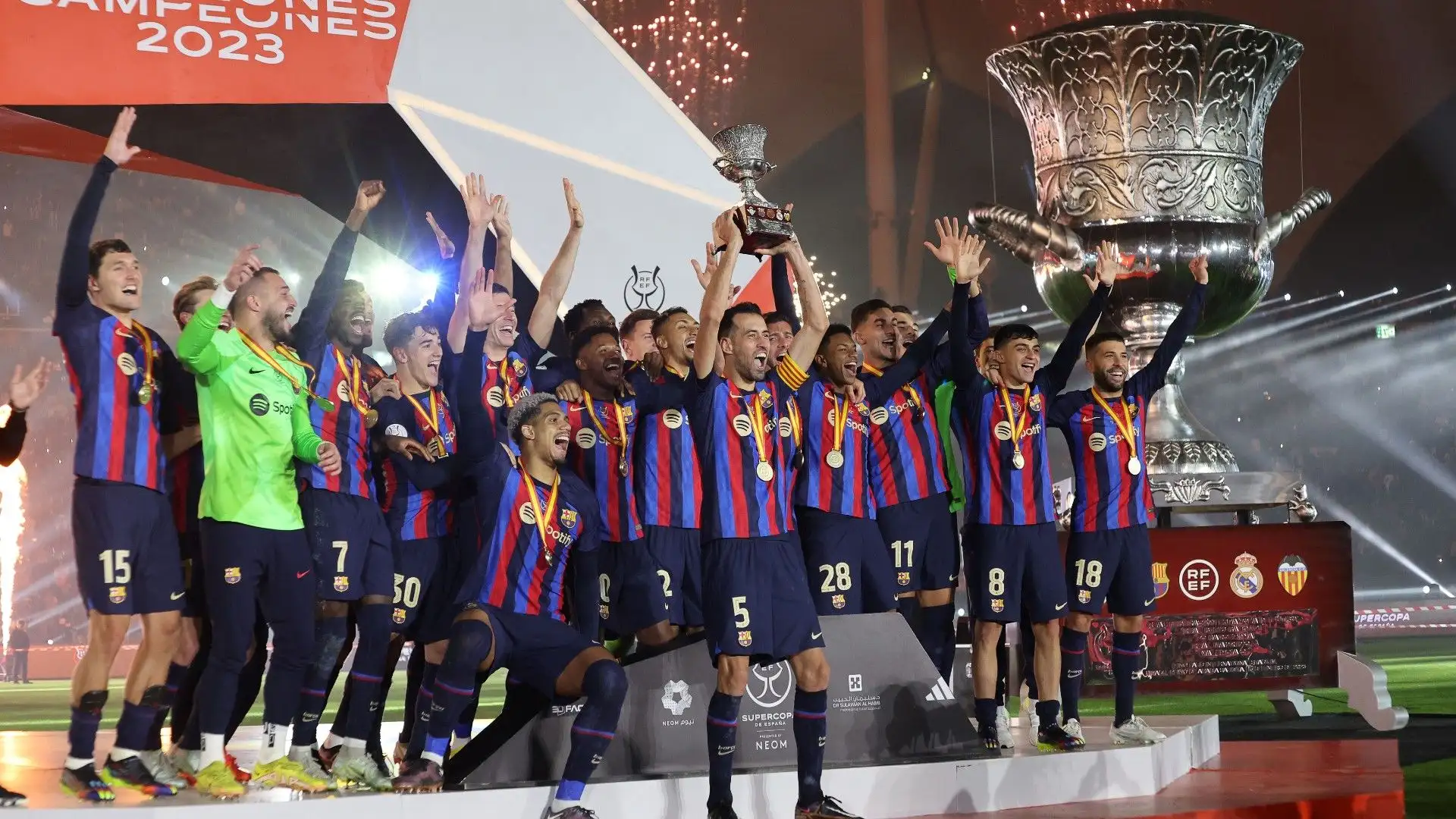 Complimenti al Barcellona