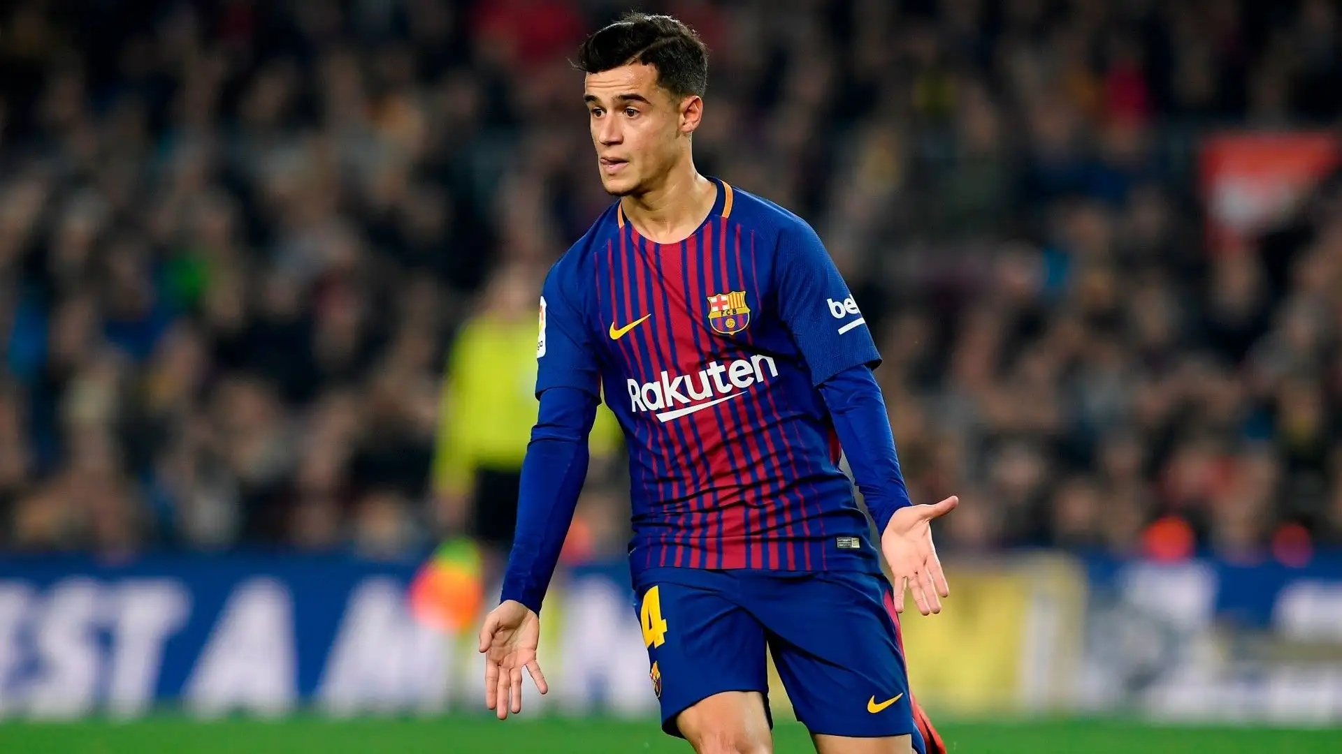 2- Philippe Coutinho, stagione 2017/2018 dal Liverpool per 135,00 mln €
