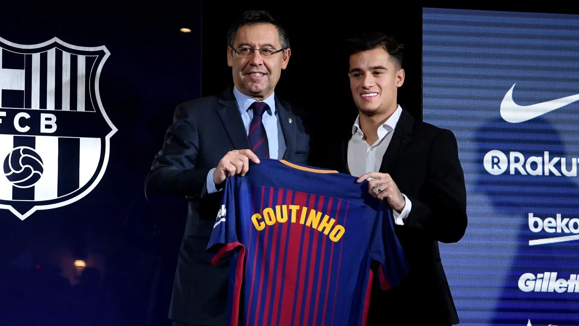 1- Philippe Coutinho: dal Liverpool al Barcellona a gennaio 2018 per 135 milioni di euro