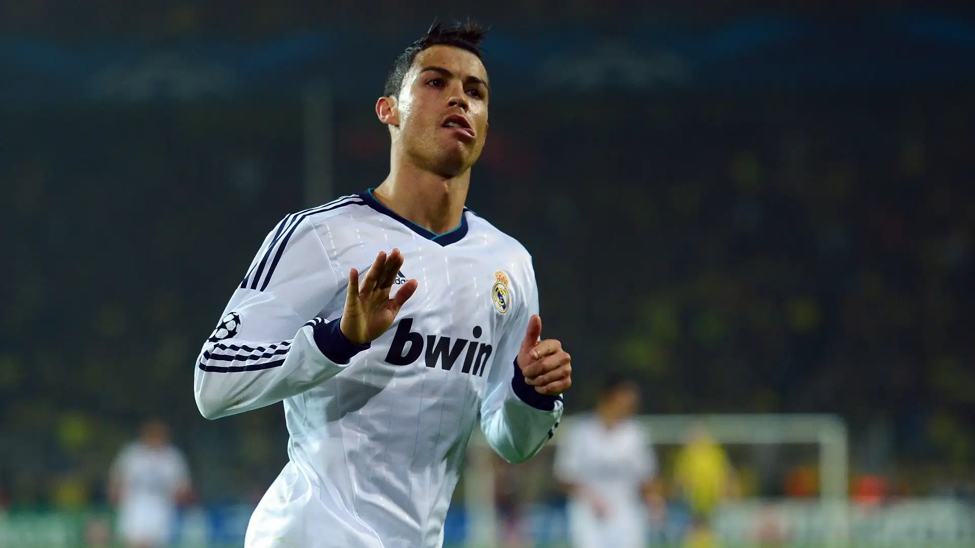 2012/13 Cristiano Ronaldo (Real Madrid) 12 gol in 12 presenze
