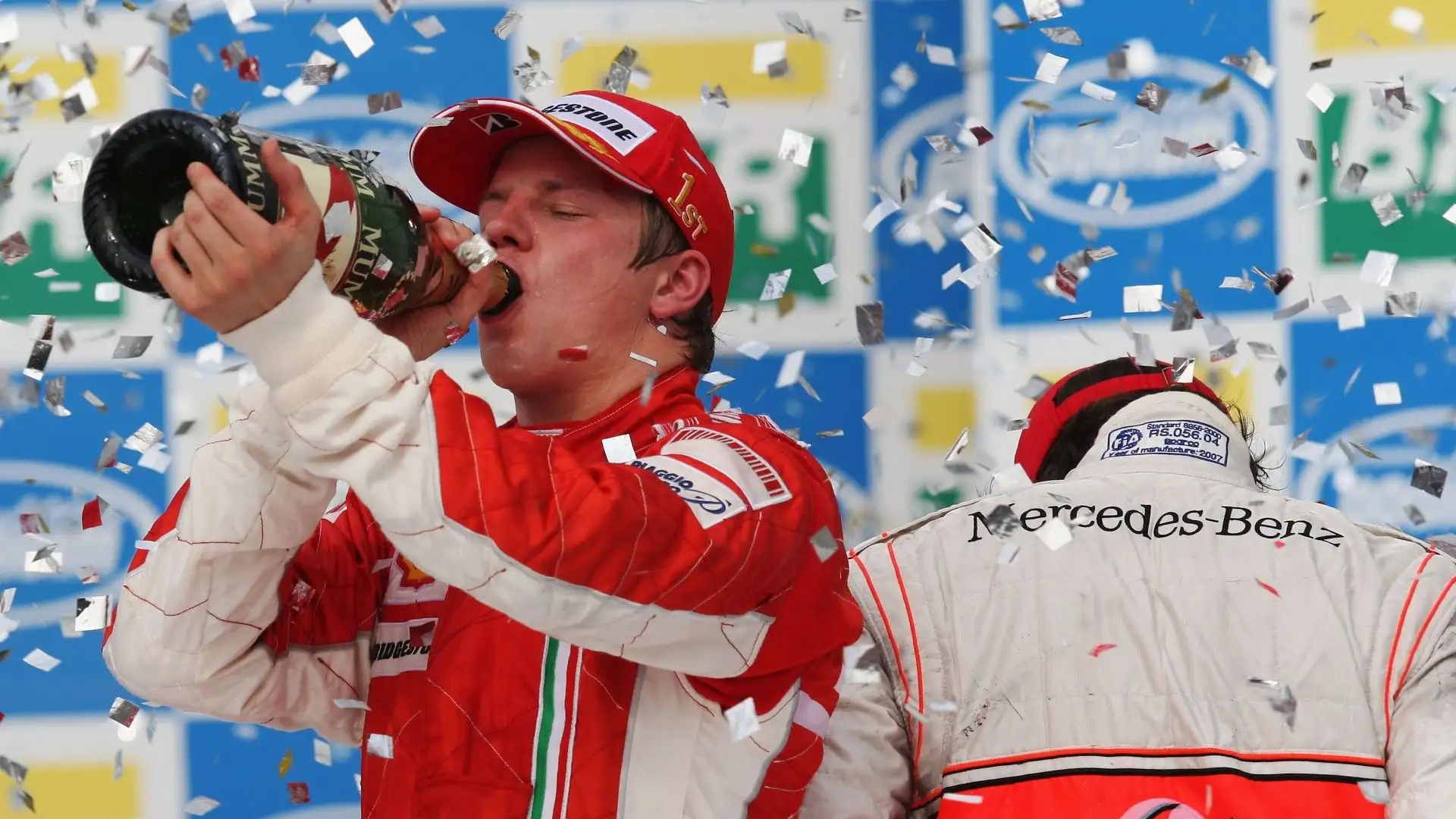 10- Kimi Raikkonen 28 anni, 4 giorni (2007)