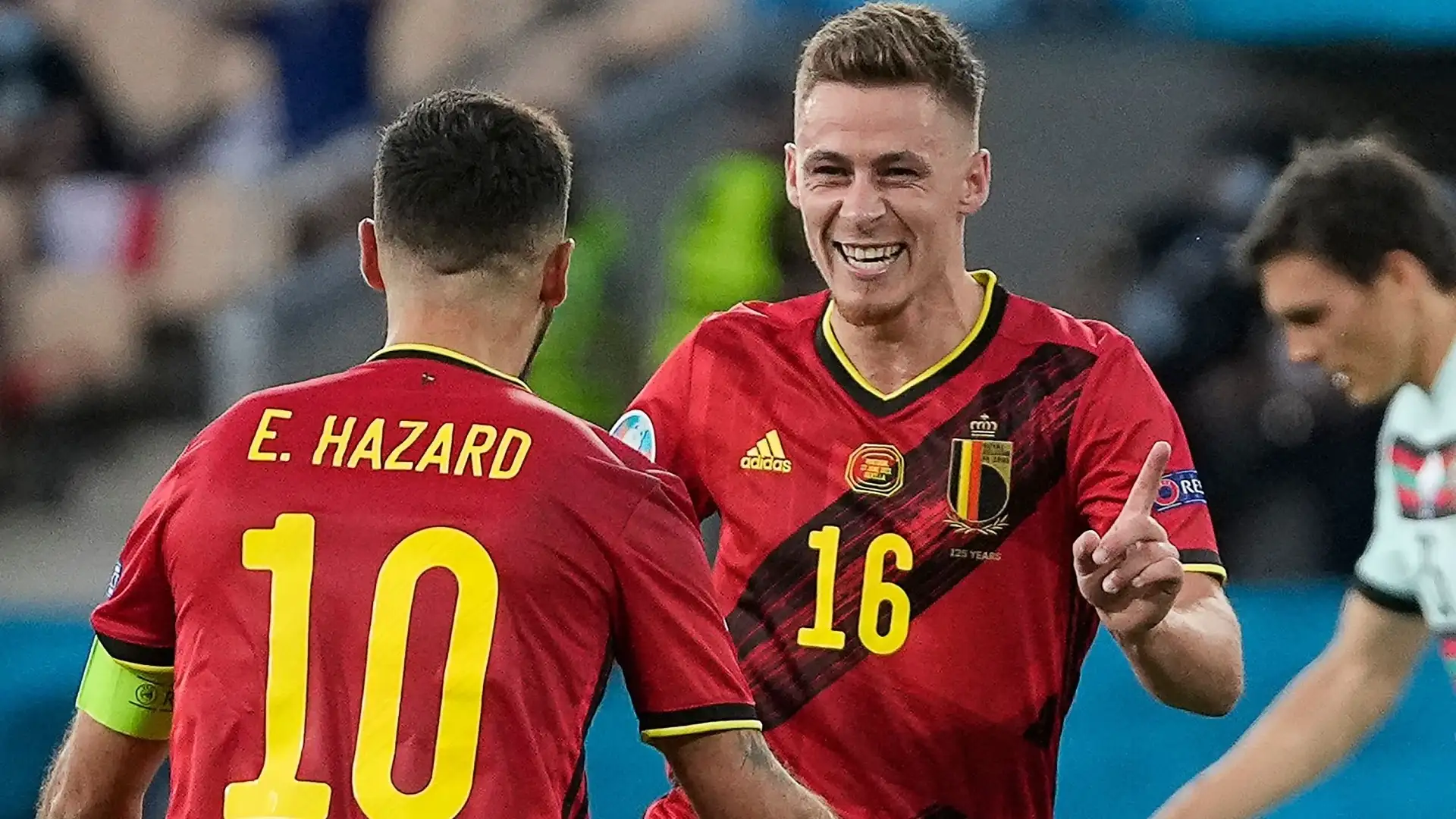 Eden Hazard (Chelsea, Real Madrid) e Thorgan Hazard (B.Moenchengladbach, B.Dortmund)