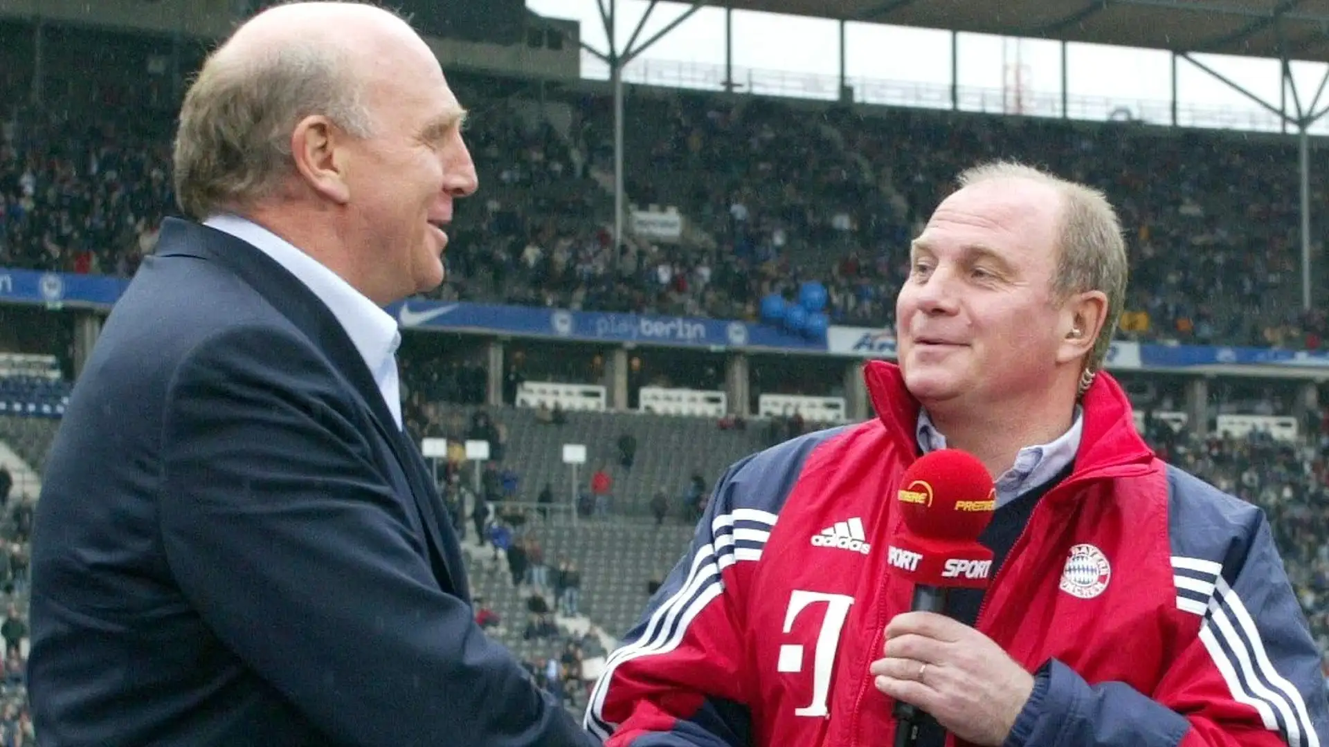 Dieter Hoeness (Stoccarda, Bayern Monaco) e Uli Hoeness (Bayern Monaco)
