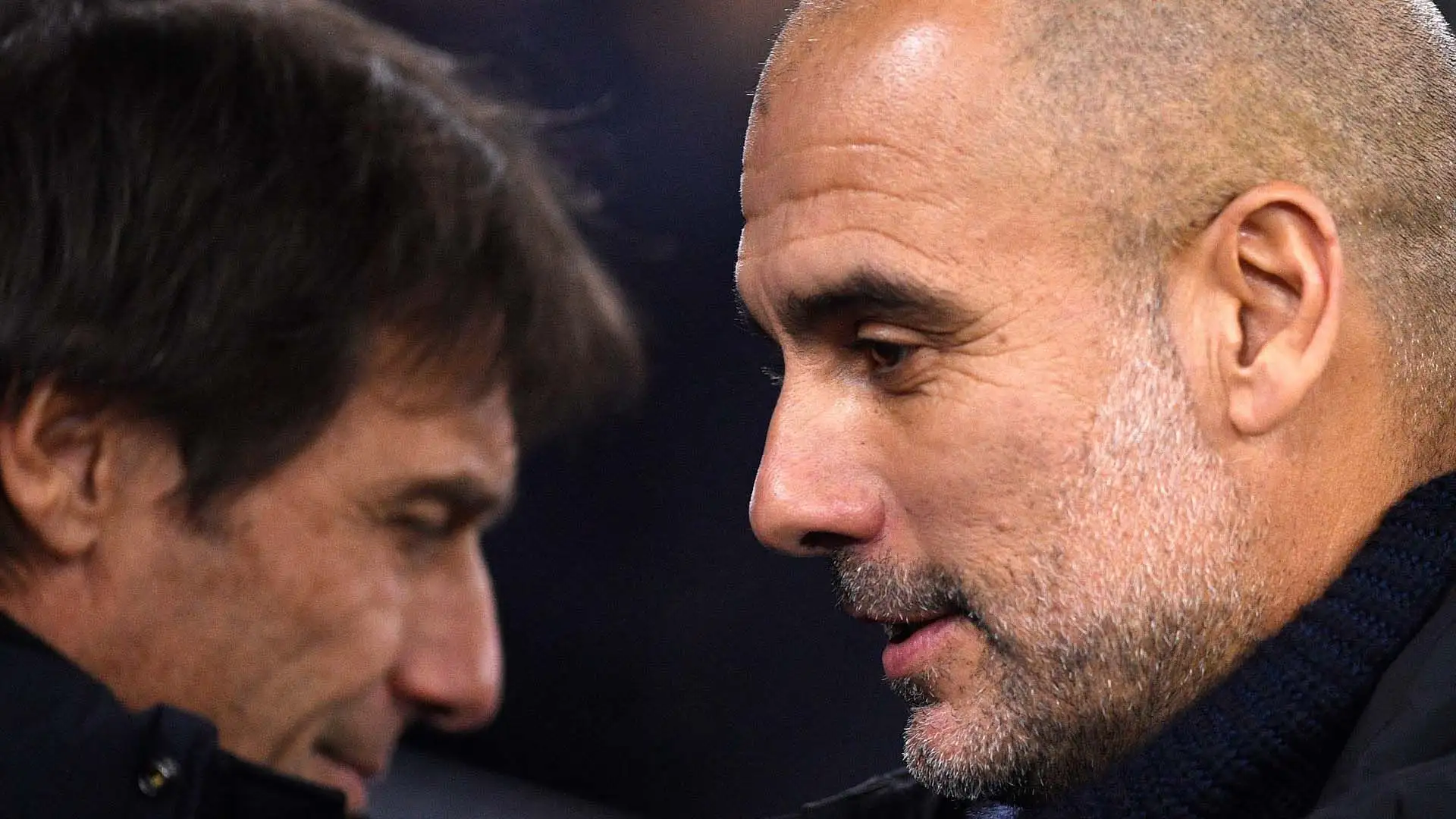 Conte e Guardiola, due tecnici che lavorano in maniera diversa