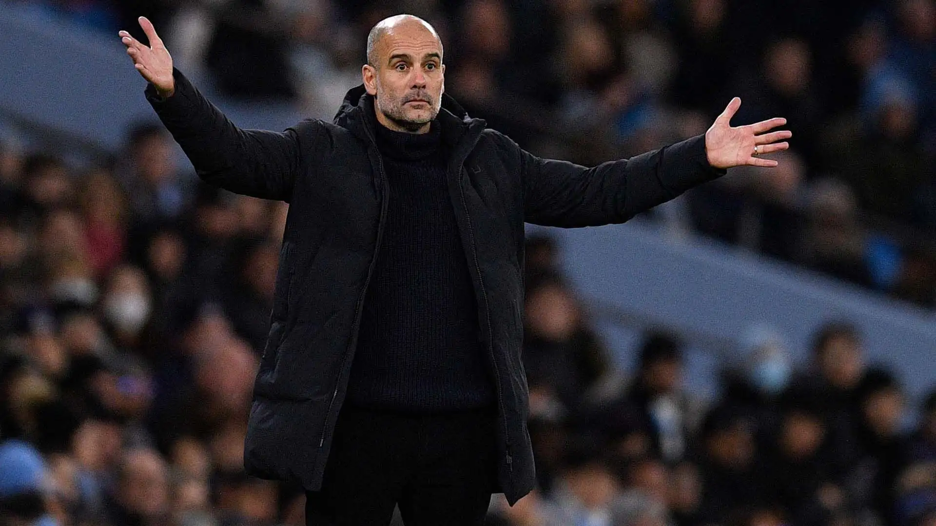 Per Pep Guardiola non sembrava una serata semplice