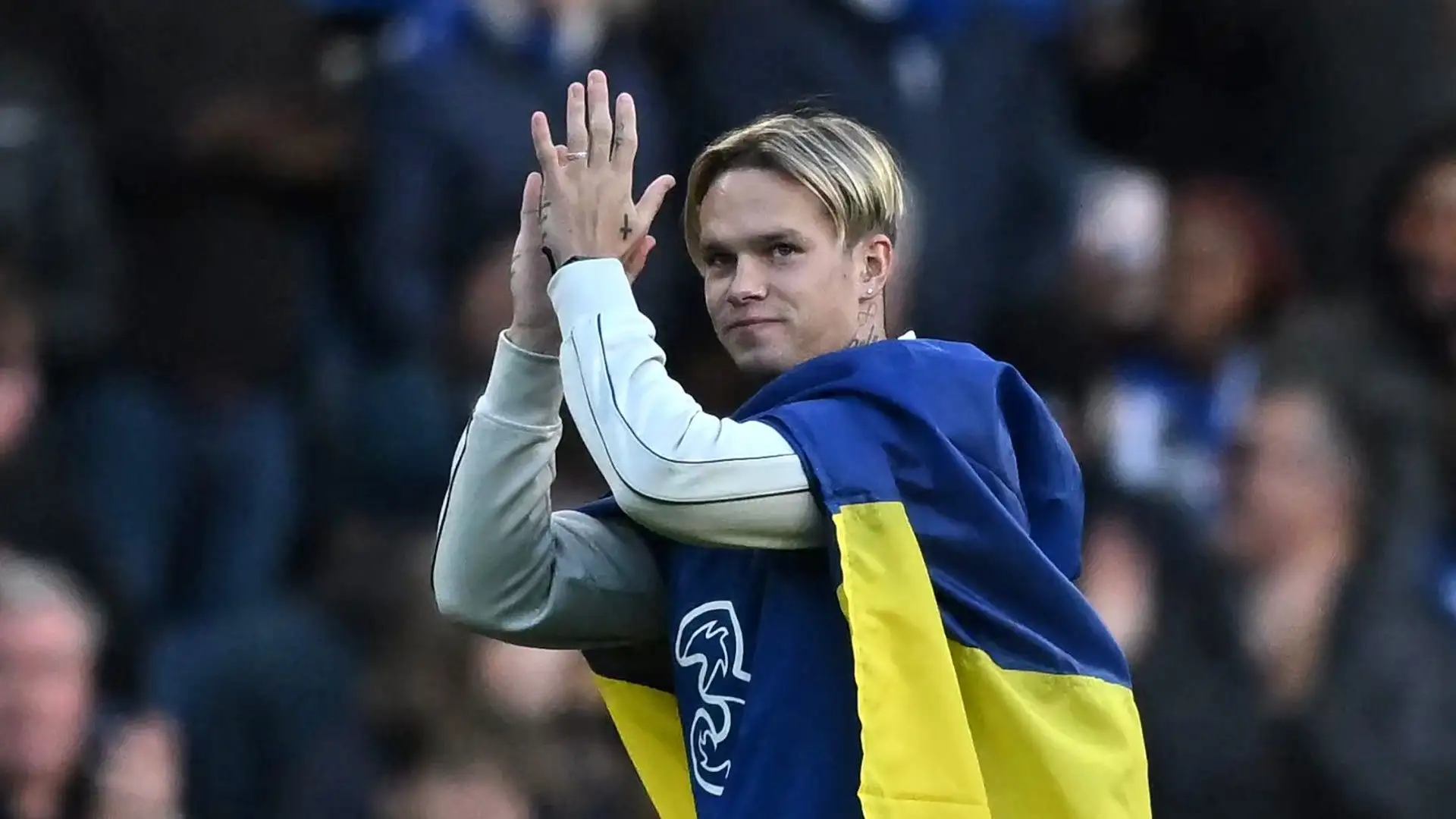 L'ucraino è stato accolto dai tifosi Blues al termine di Chelsea-Crystal Palace