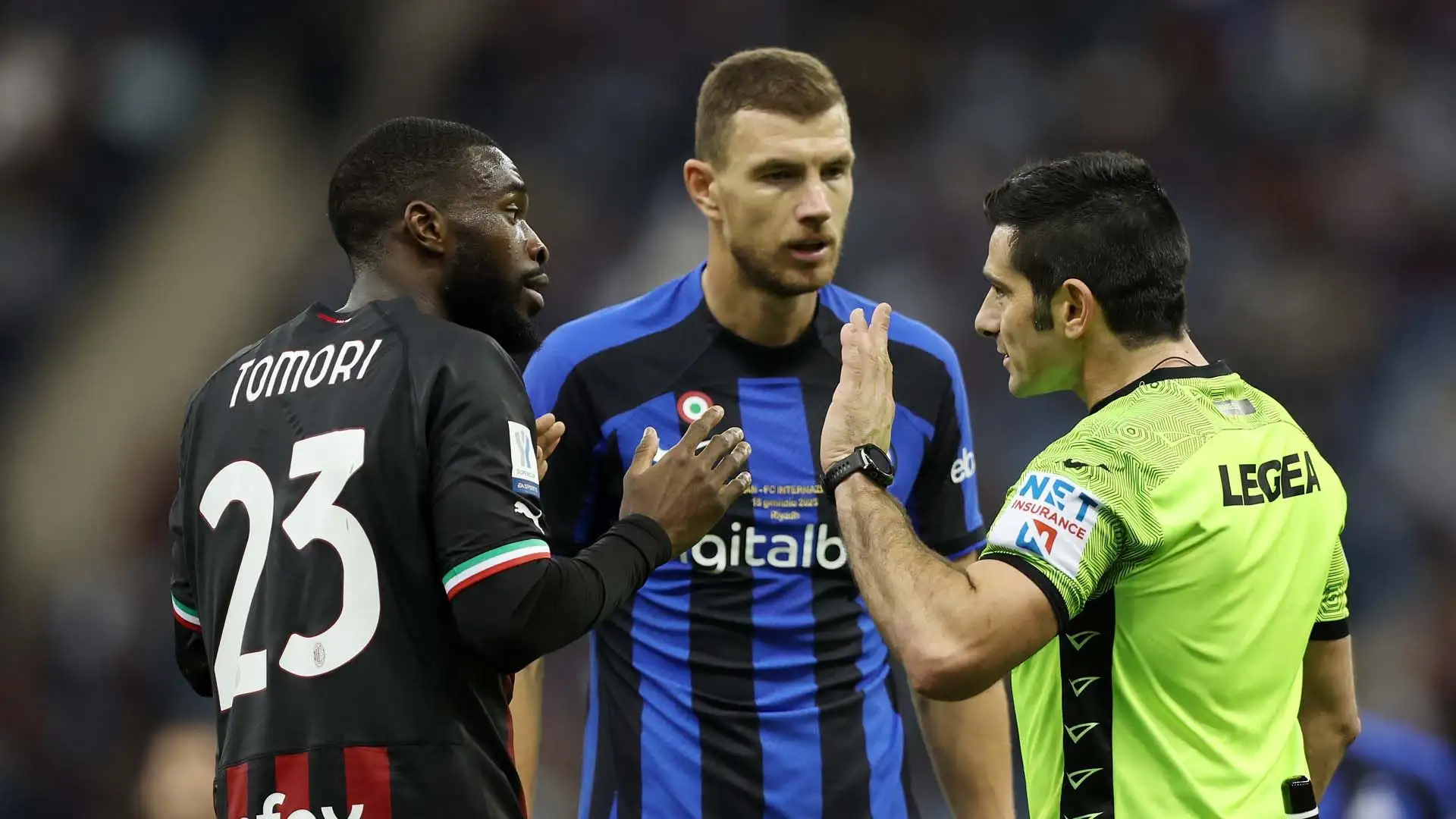 Discorsetto a Tomori e Dzeko