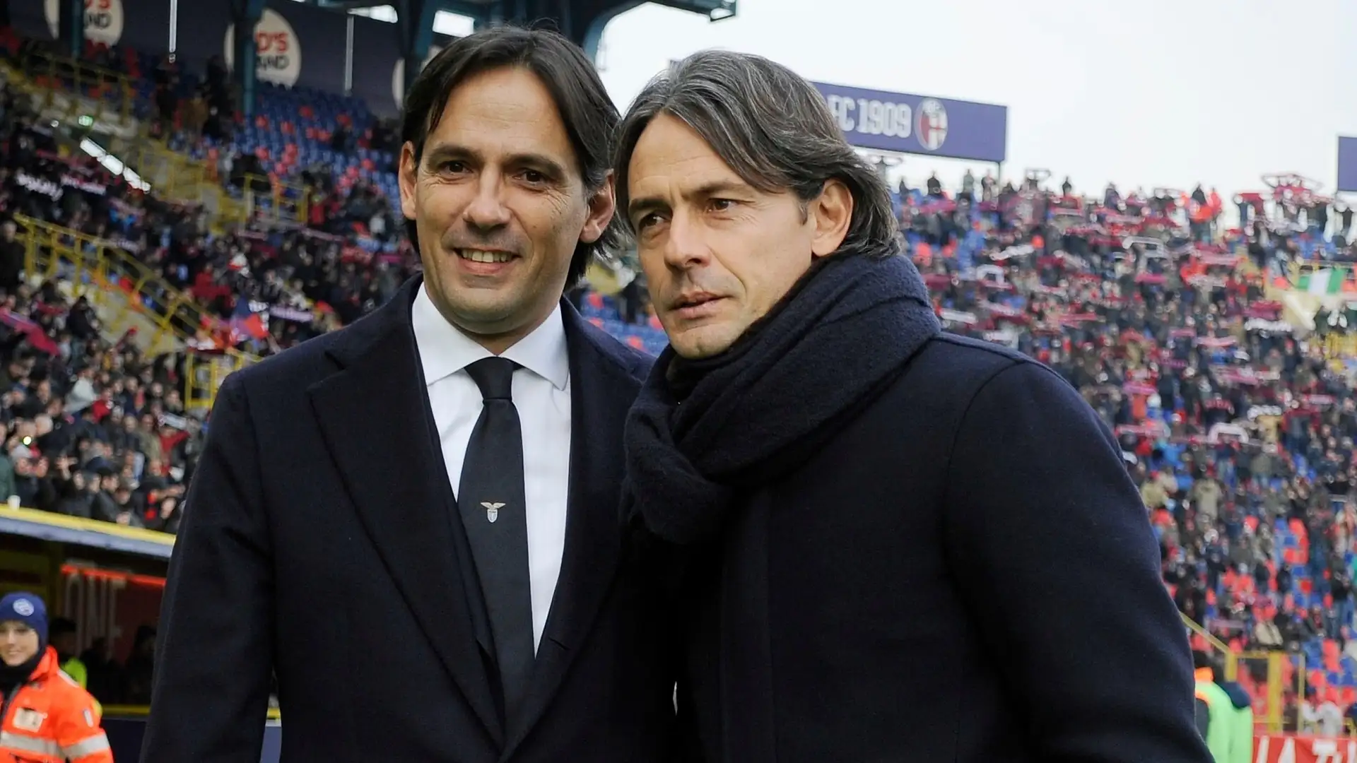 Simone Inzaghi (Piacenza, Lazio) e Filippo Inzaghi (Piacenza, Atalanta, Juventus, Milan)