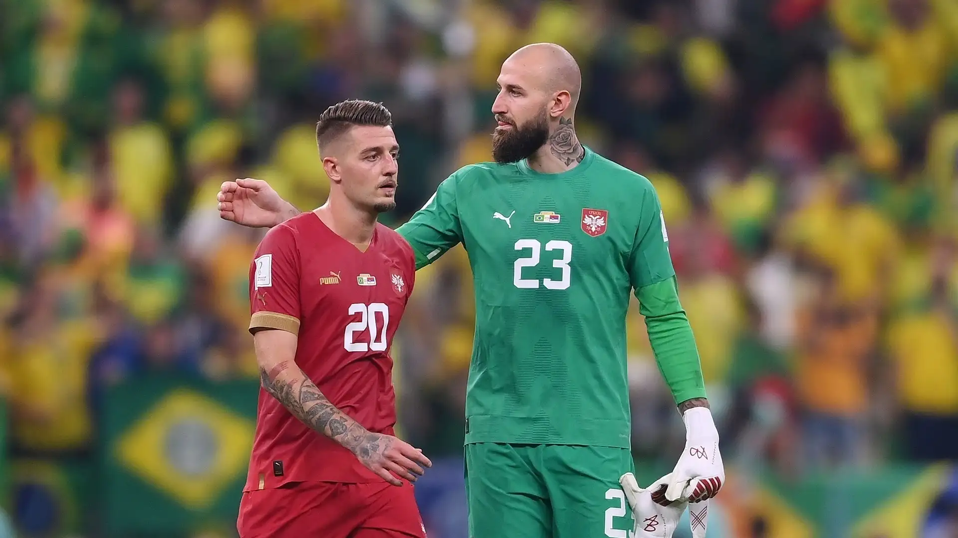 Sergej Milinkovic-Savic (Genk, Lazio) e Vanja Milinkovic-Savic (Torino)