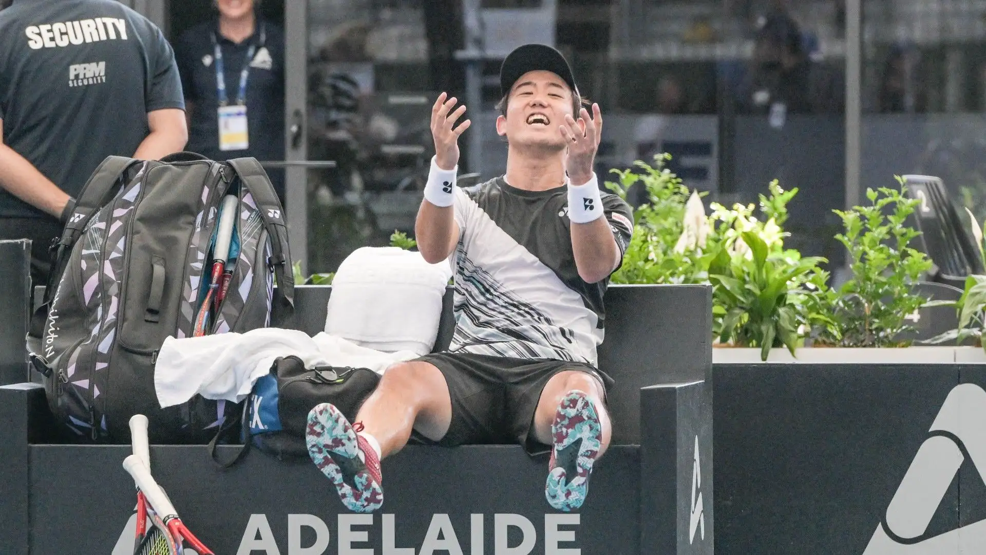 Nishioka ha vinto due tornei del circuito maggiore in singolare
