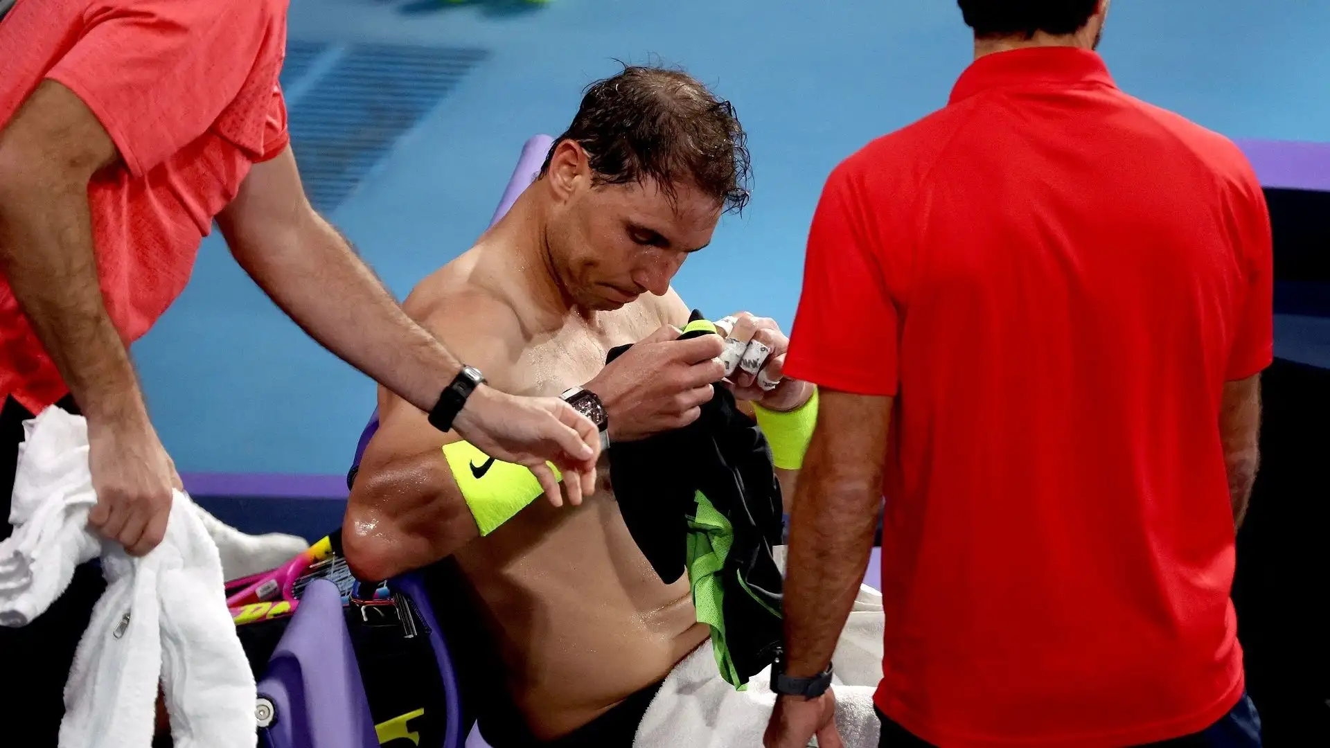 E' la prima vittoria in carriera di De Minaur contro Nadal