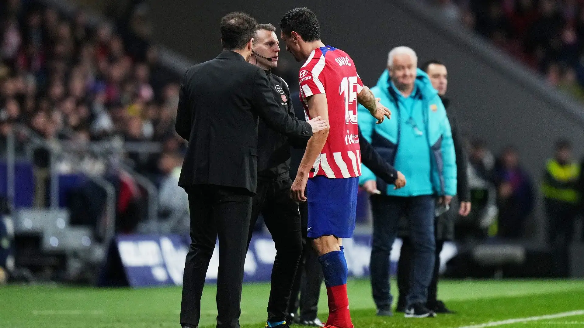 Savić ha continuato a discutere