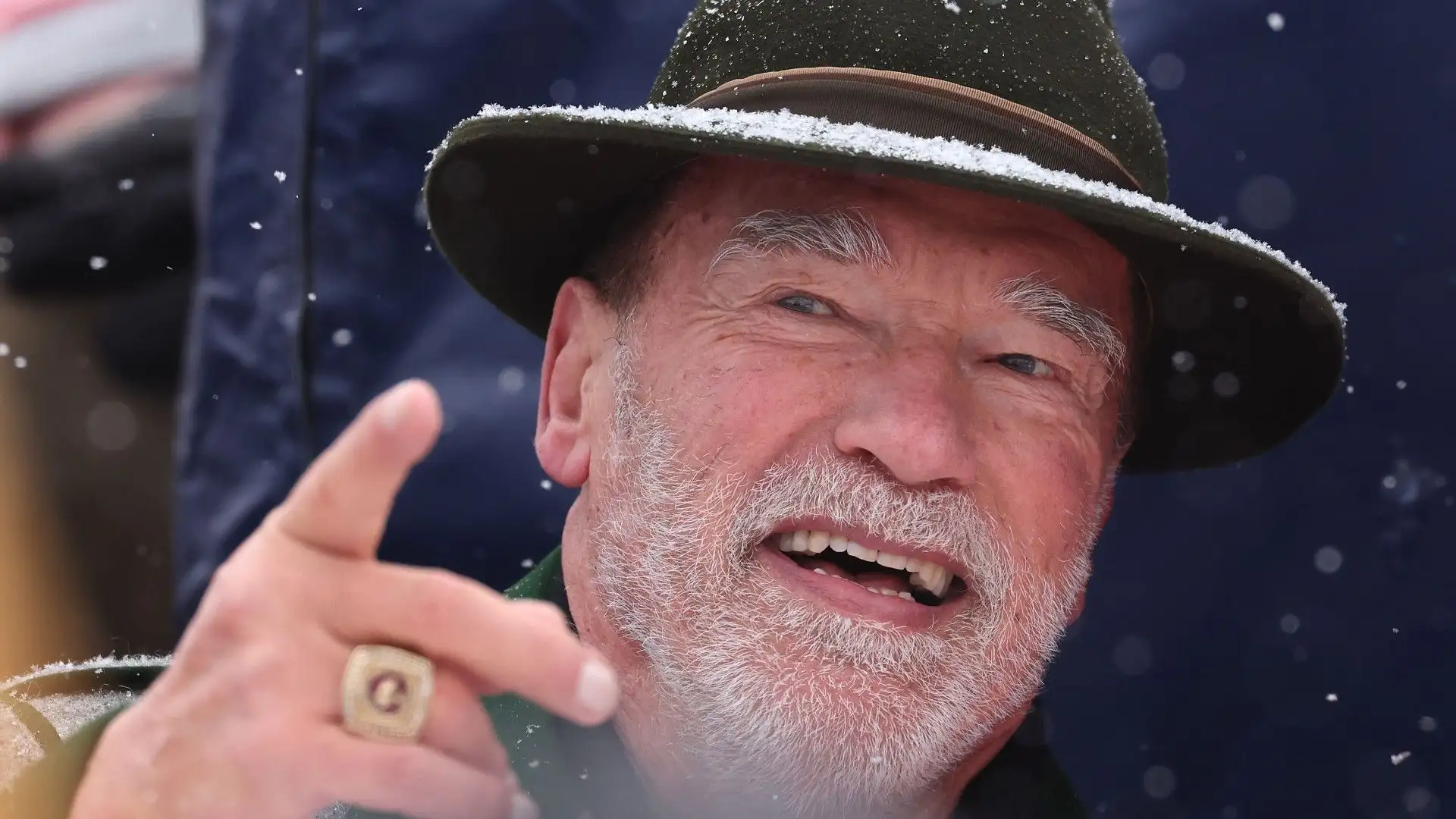 E' stata una bellissima sorpresa per i tifosi vedere una star come Arnold Schwarzenegger