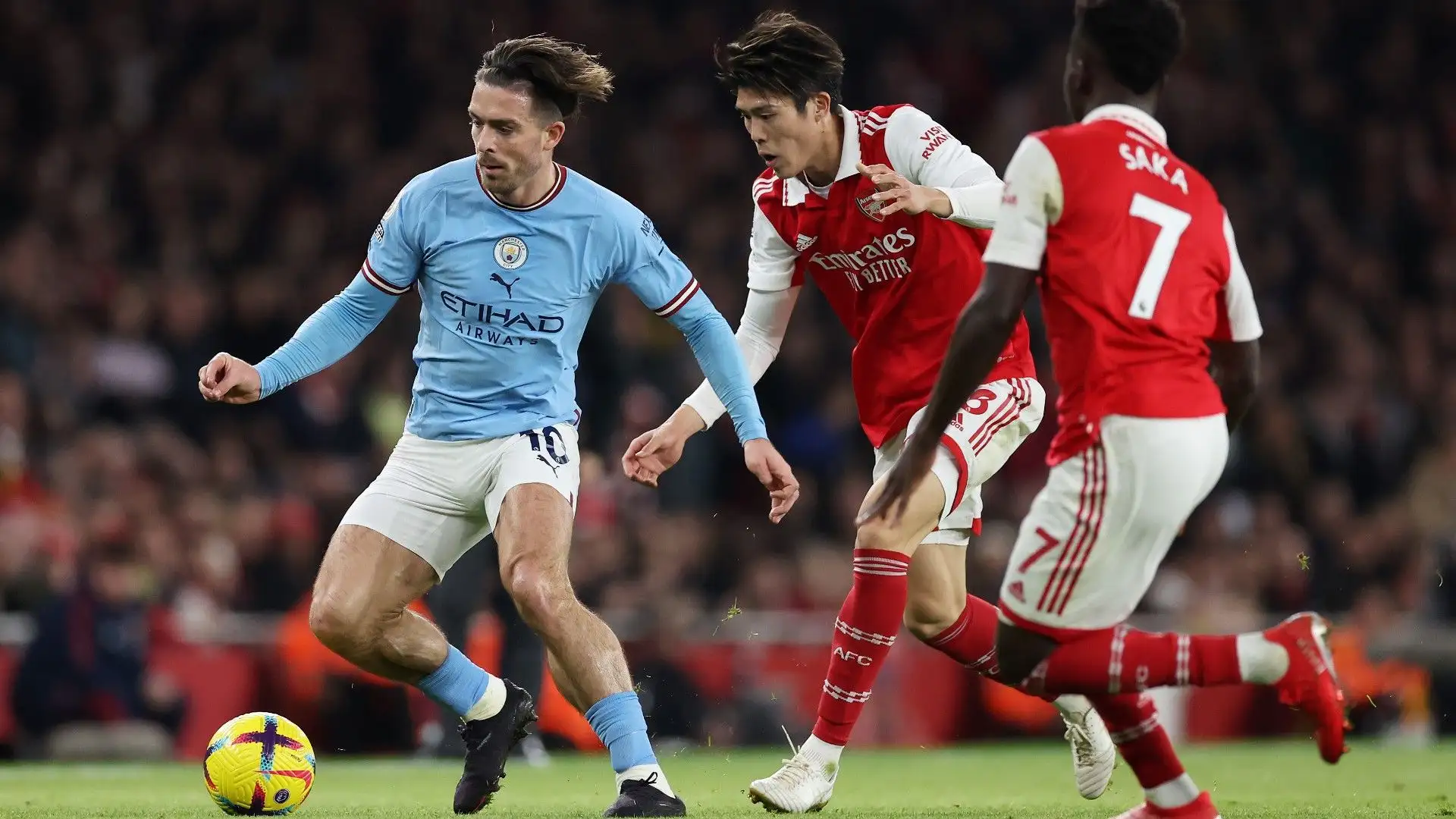Il City ha battuto l'Arsenal 3-1