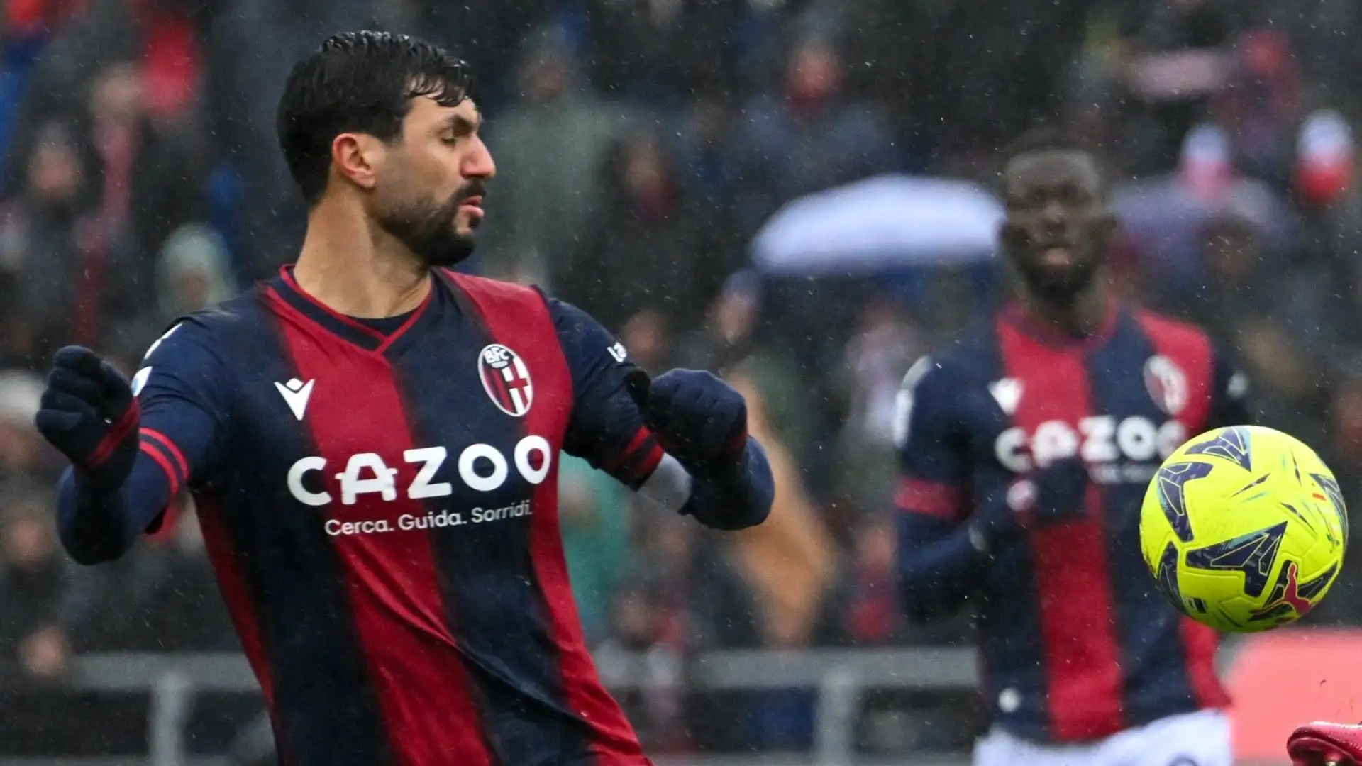 Soriano 6: sfiora il gol nel primo tempo. Ci mette qualità e presenza anche se poi cala 
