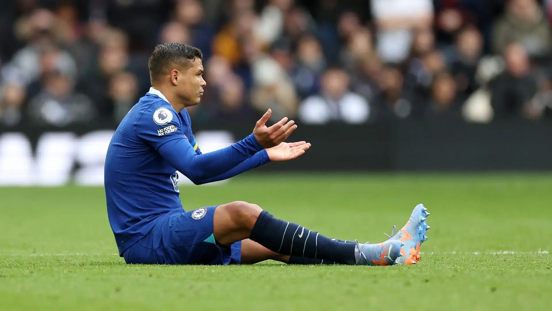 Contro gli Spurs si è infortunato Thiago Silva