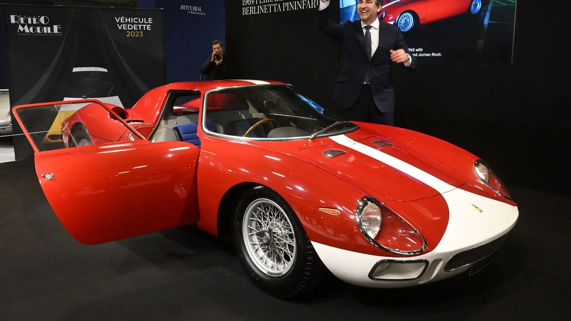 La Ferrari 250 LM è stata prodotta tra il 1963 e il 1964