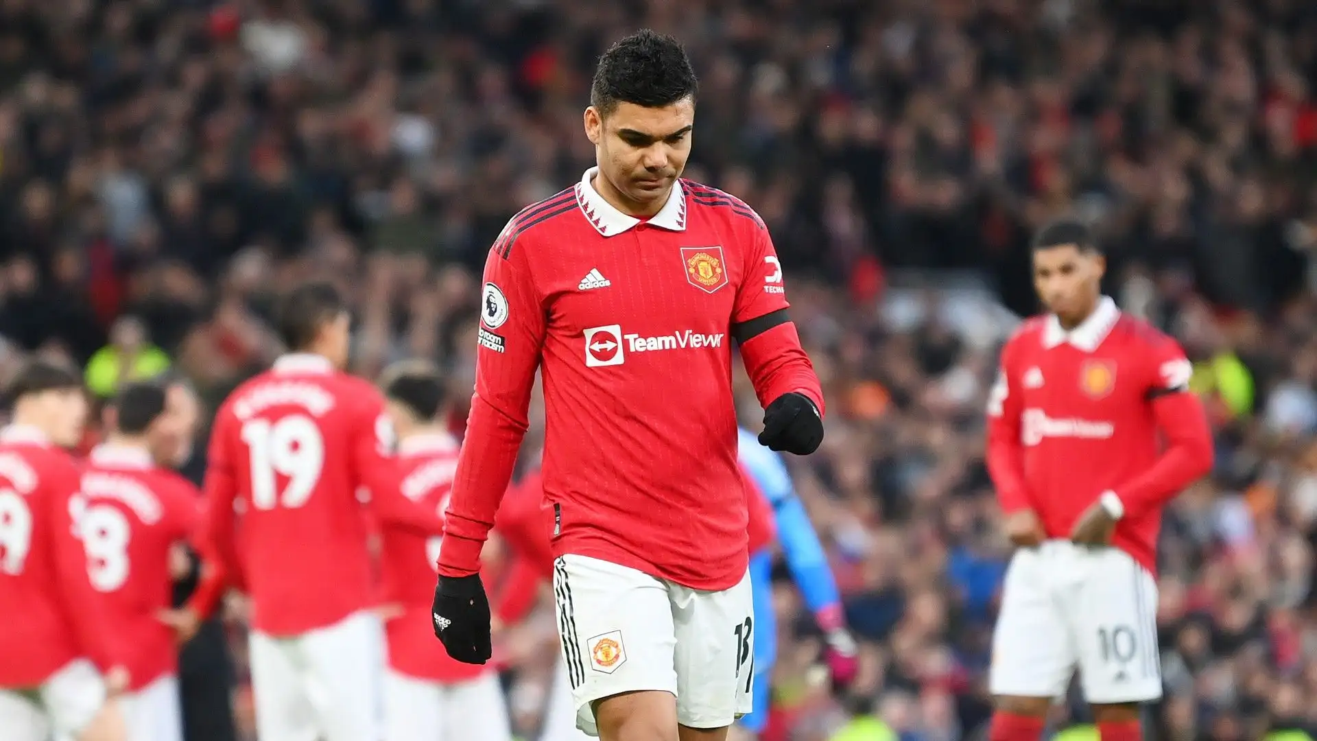 Casemiro è stato espulso al minuto 70