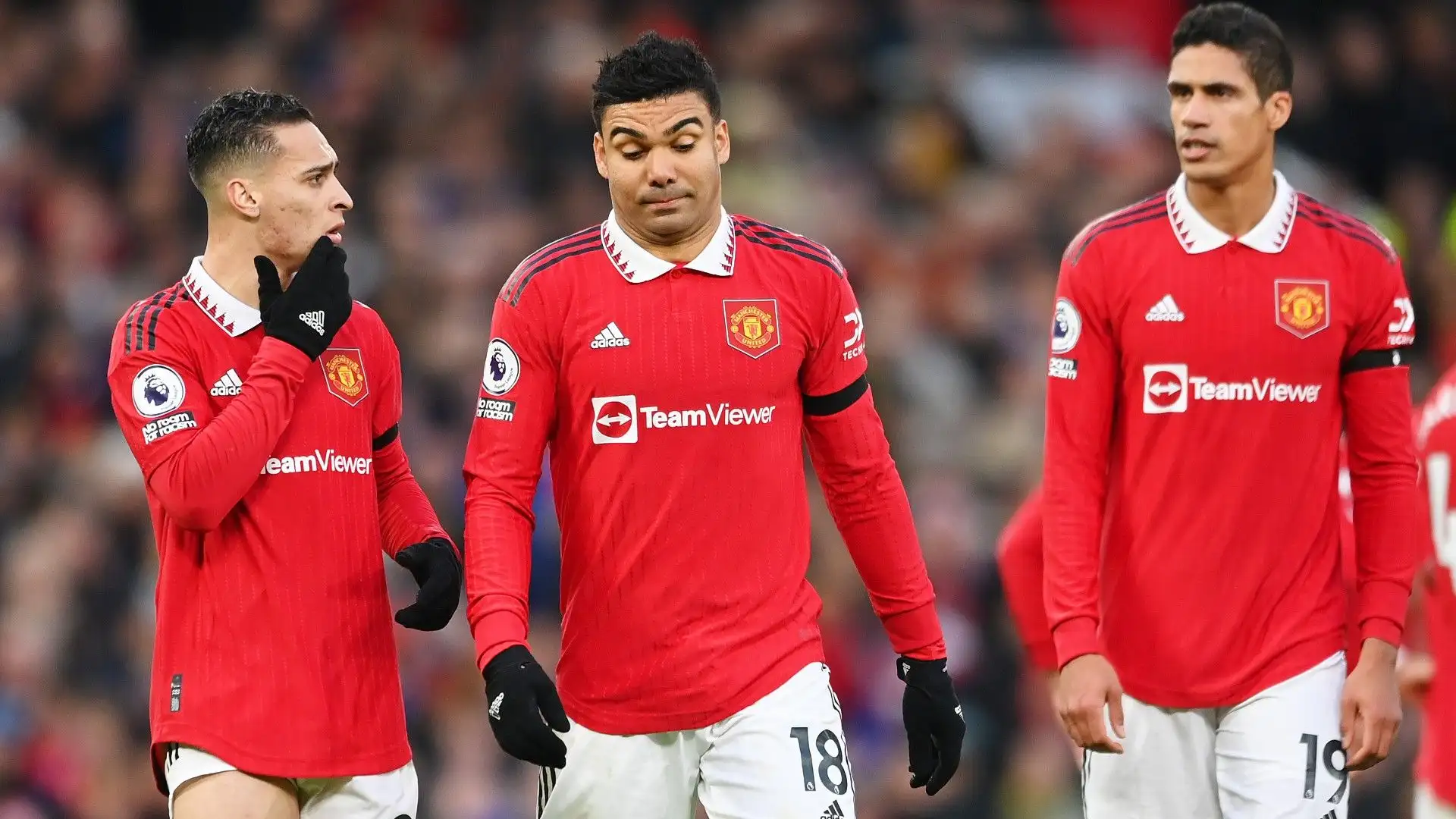 Il Manchester United ha comunque vinto per 2-1 grazie ai gol di Bruno Fernandes e Rashford