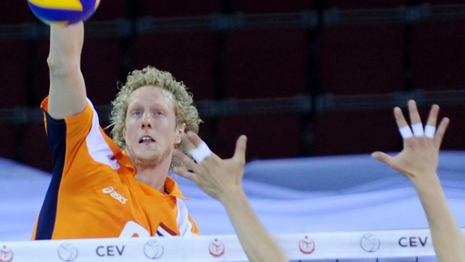 Kay van Dijk (Olanda, Pallavolo): 216 cm di altezza