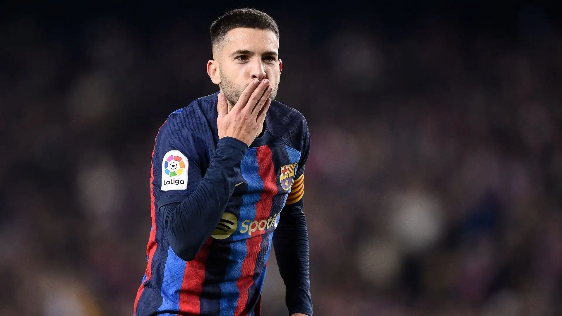 Jordi Alba ha segnato al minuto 58 il primo gol per il Barcellona