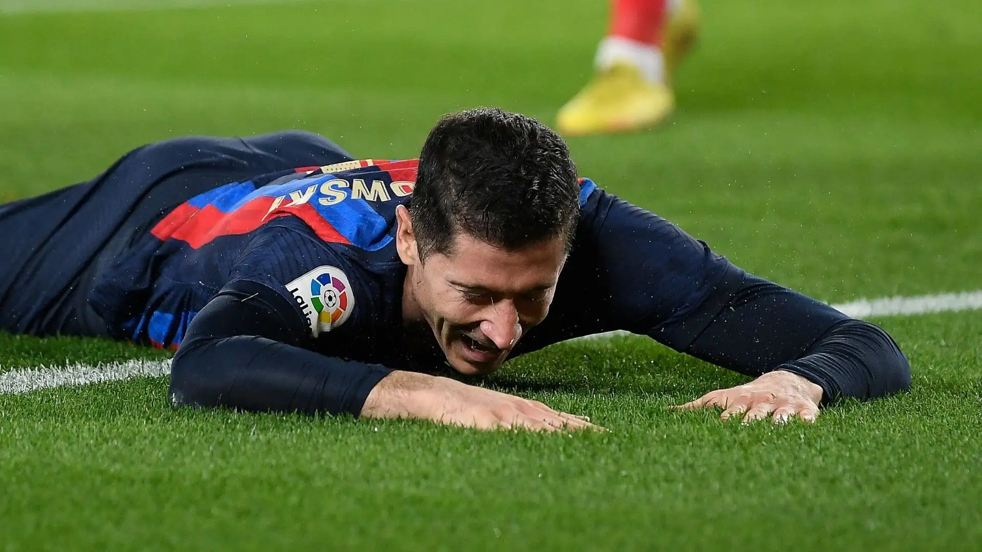 Robert Lewandowski non ha segnato ma ha comunque aiutato la sua squadra