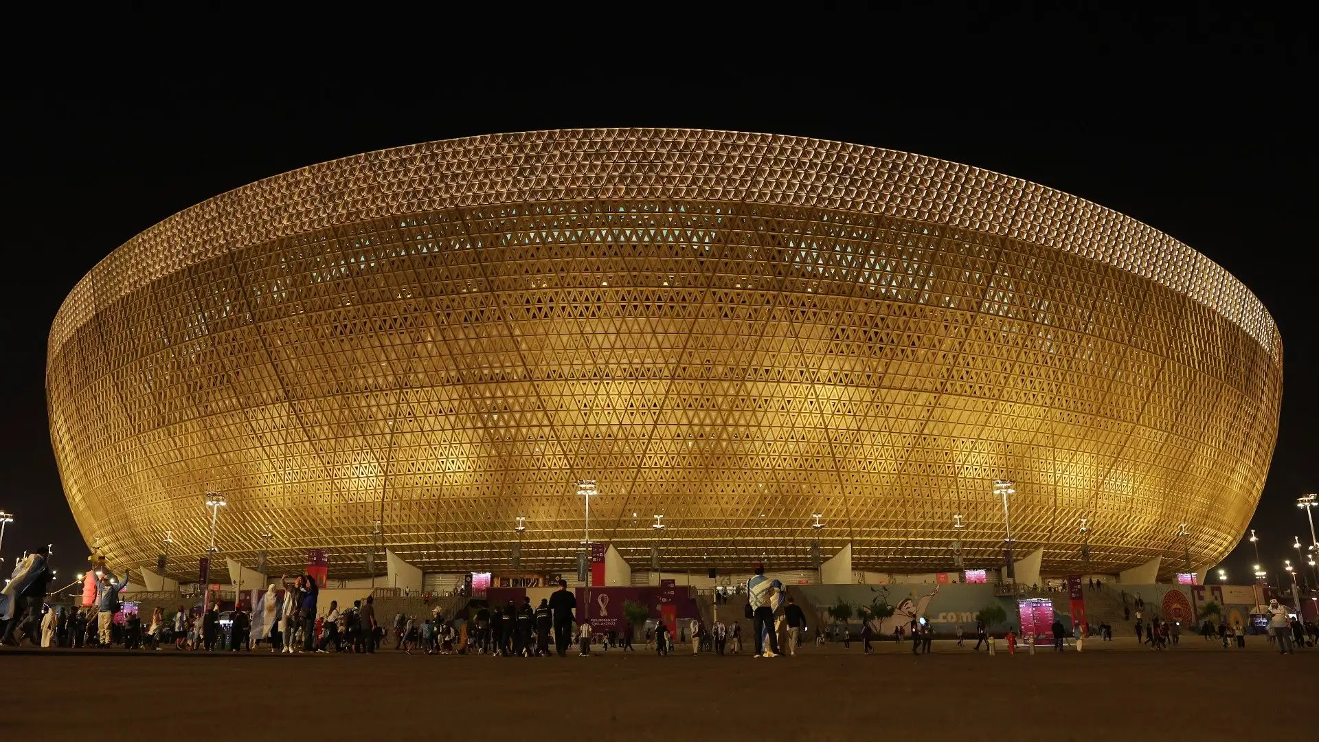 8- Stadio Lusail (Qatar), capienza: 88.966 persone
