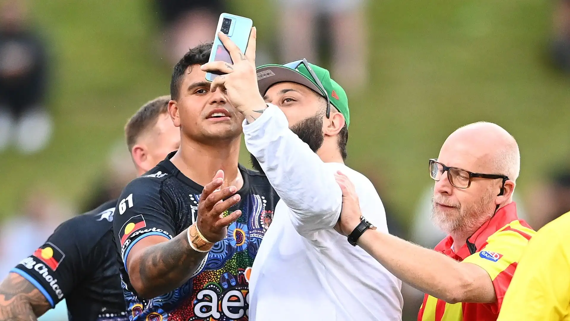 Il giocatore non sembrava molto contento