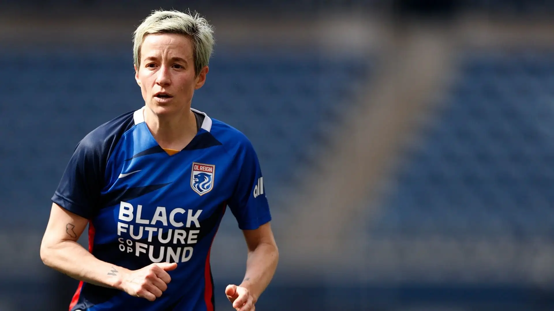 Con la nazionale maggiore degli Stati Uniti Megan ha segnato 61 gol in 185 partite ufficiali
