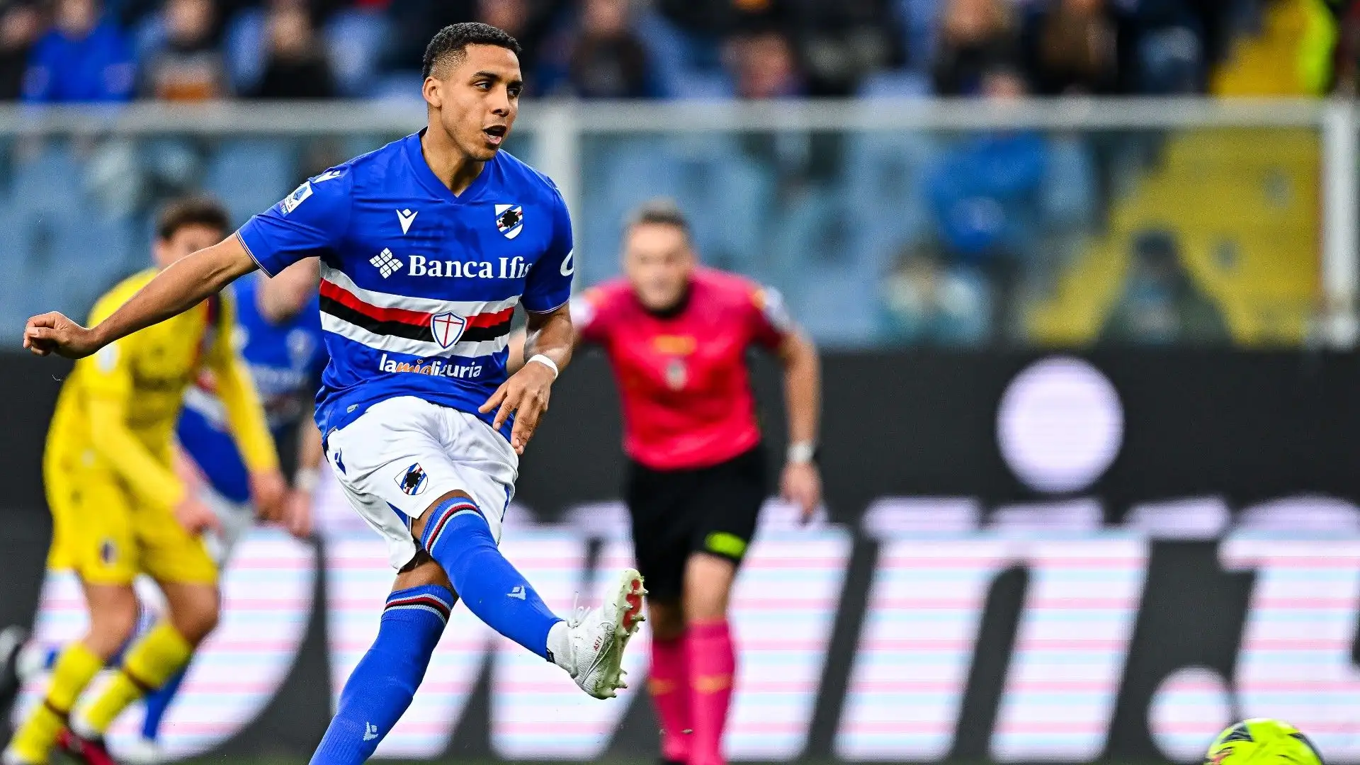 Al minuto 67 della partita tra Sampdoria-Bologna hanno assegnato un calcio di rigore per i liguri