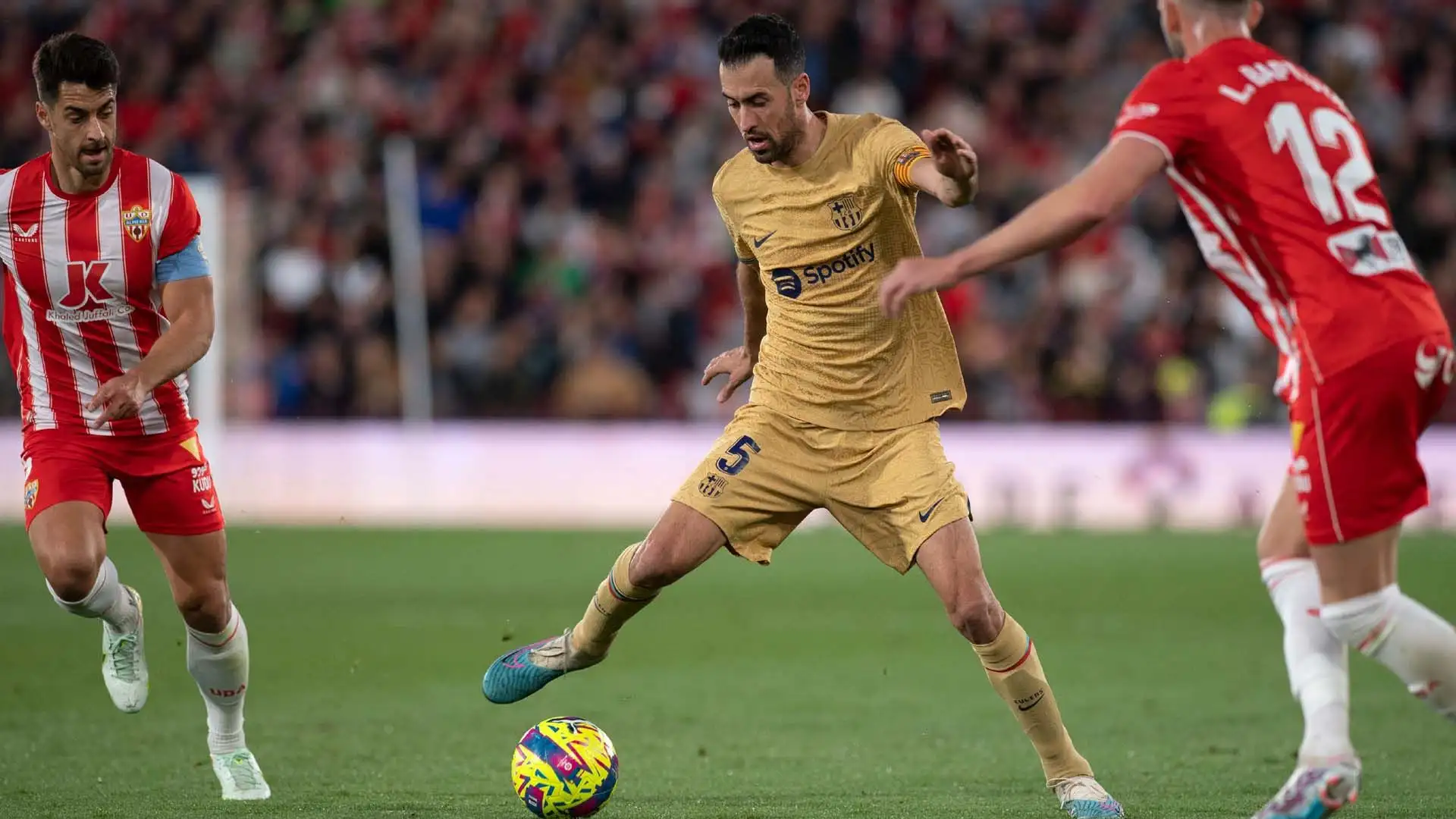 Anche Busquets ha fatto fatica