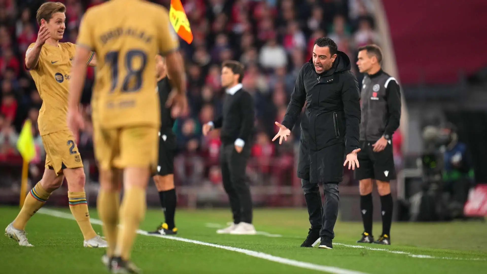 Xavi ovviamente non era contento