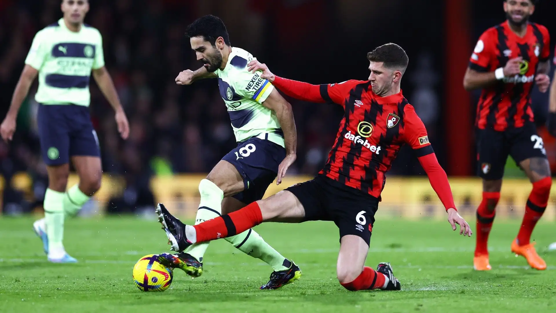 Si sono affrontate Manchester City e Bournemouth