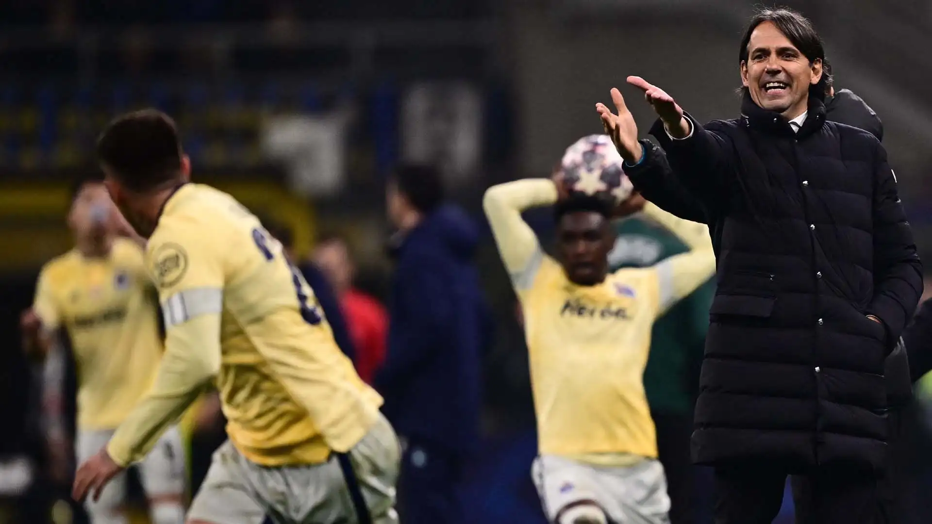 Qui Inzaghi ancora piuttosto nervoso