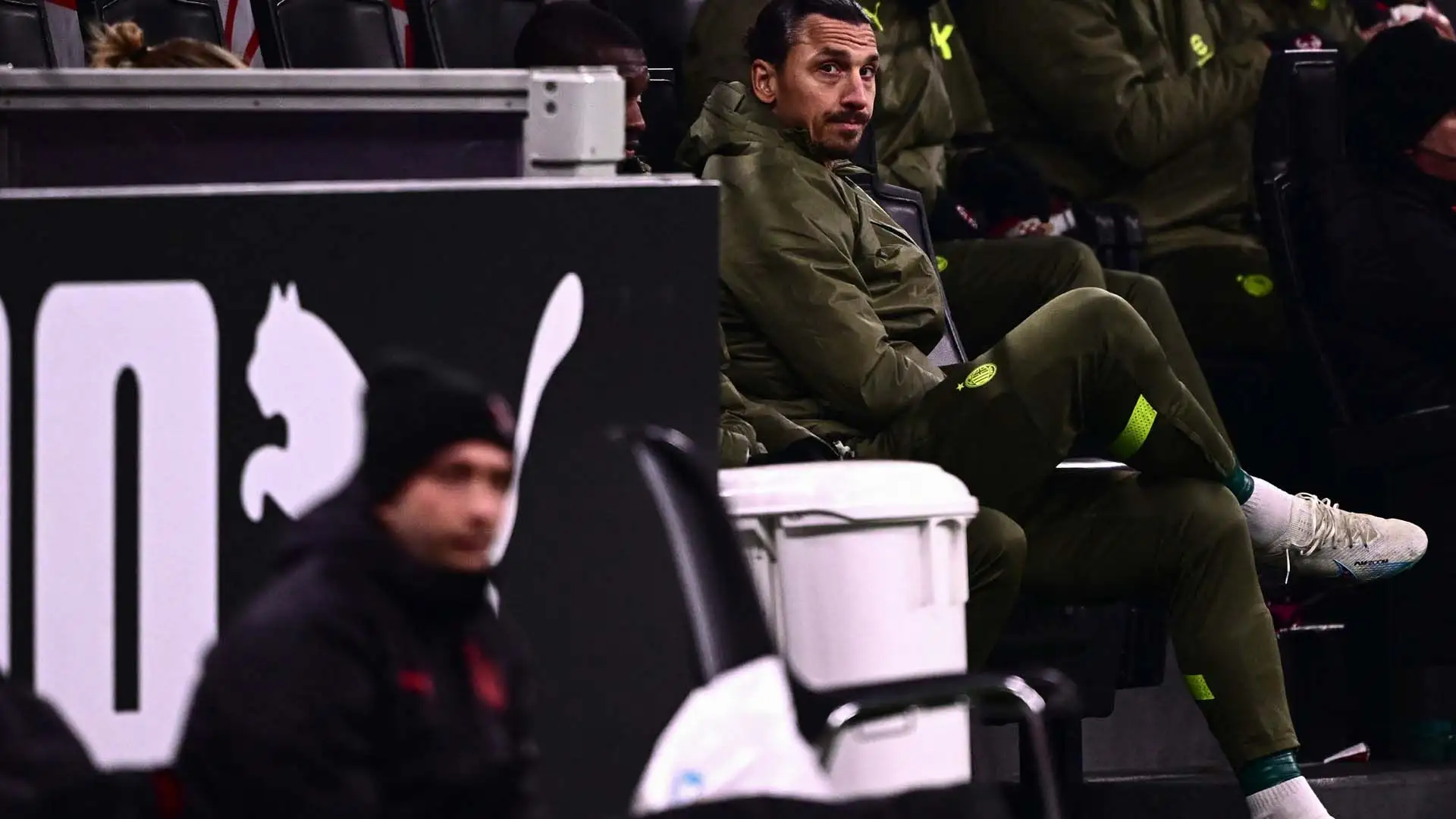 C'era anche Zlatan Ibrahimovic, che non vede l'ora di tornare in campo