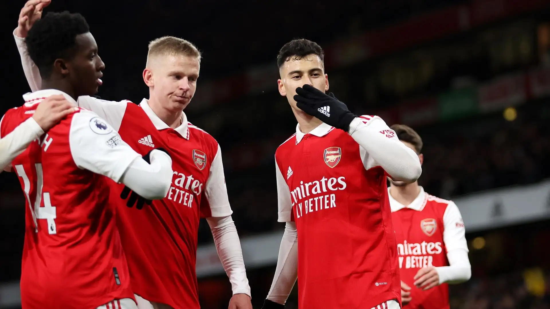 Gabriel Martinelli è il giocatore più in forma dei Gunners