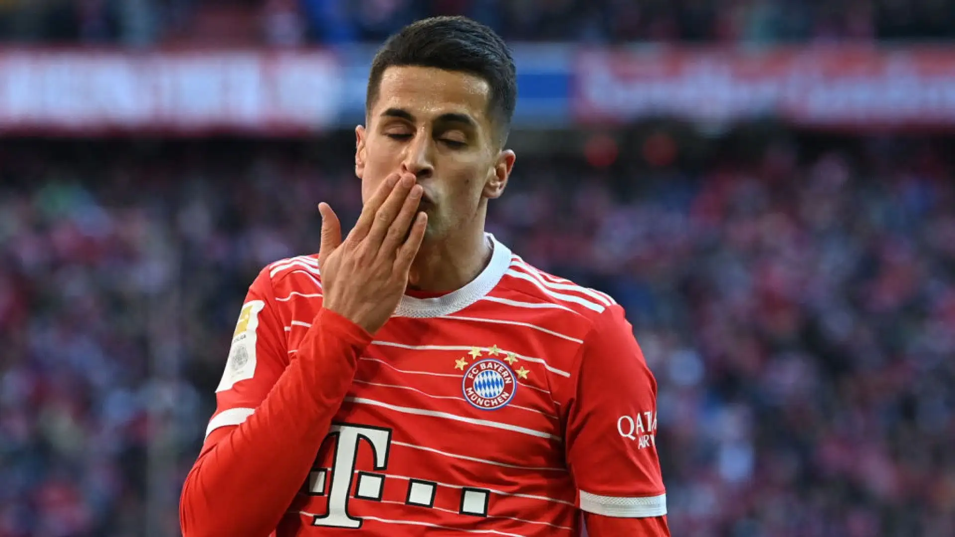 Joao Cancelo ha siglato il gol del pareggio per il Bayern Monaco al minuto 15 