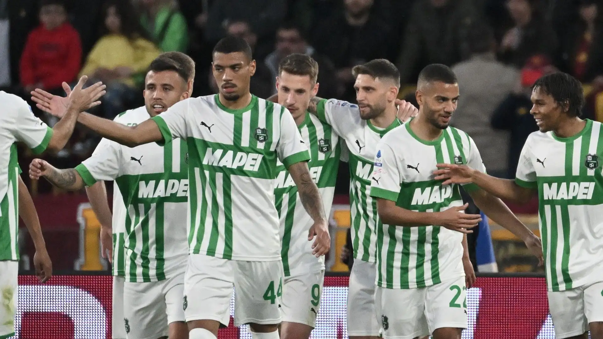 All'intervallo il Sassuolo era in vantaggio per 3-1