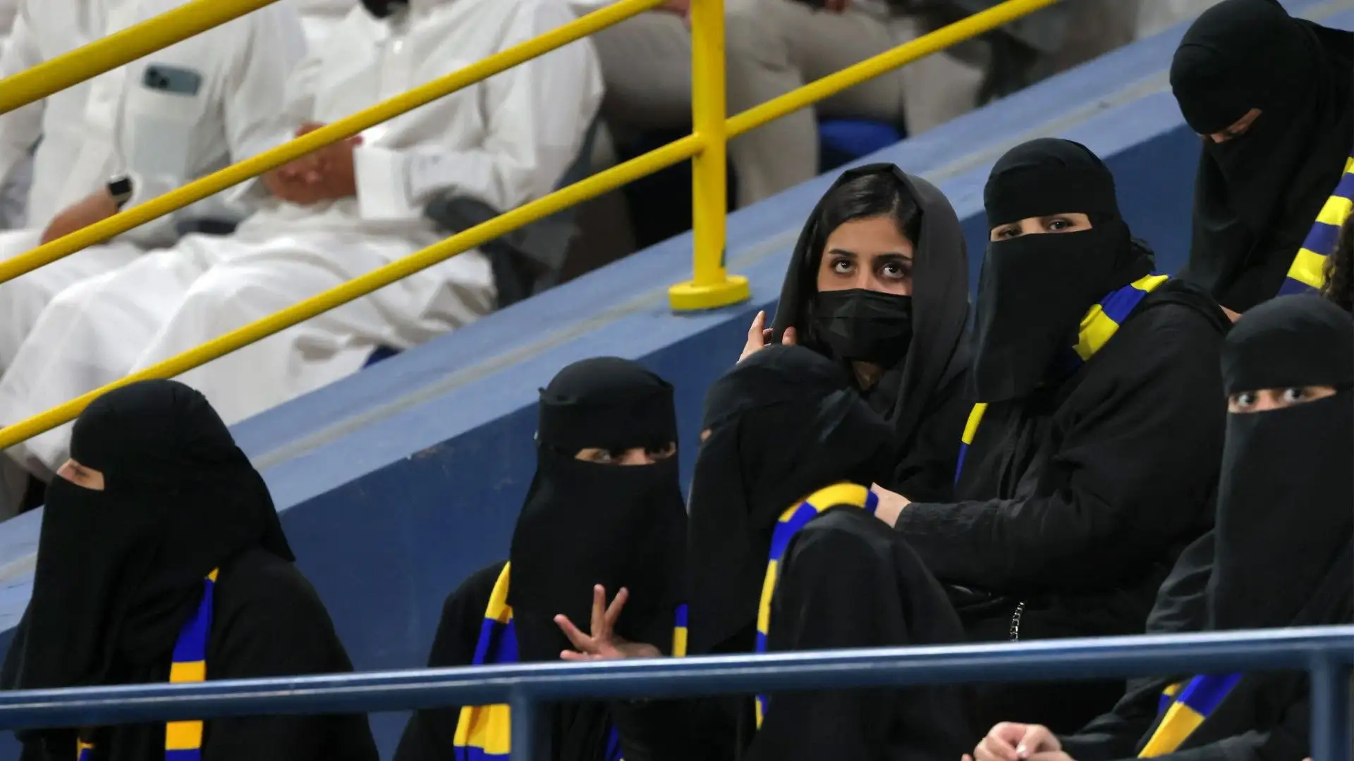 Tantissimi tifosi sono andati allo stadio per vedere il campione portoghese